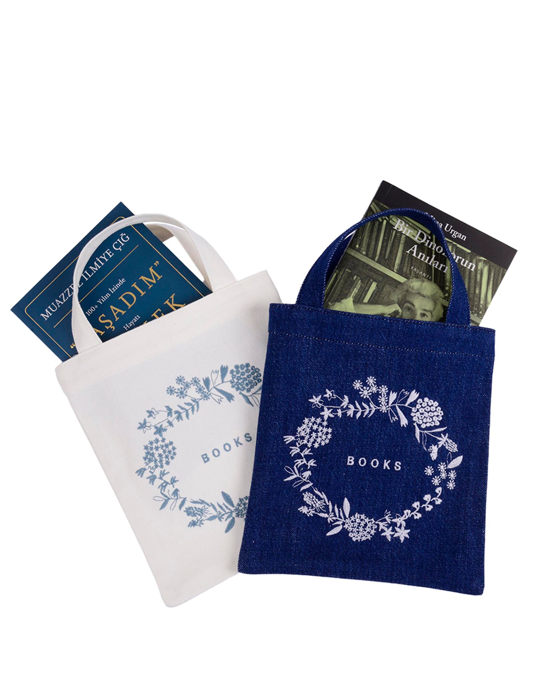 DENİM KİTAP ÇANTASI