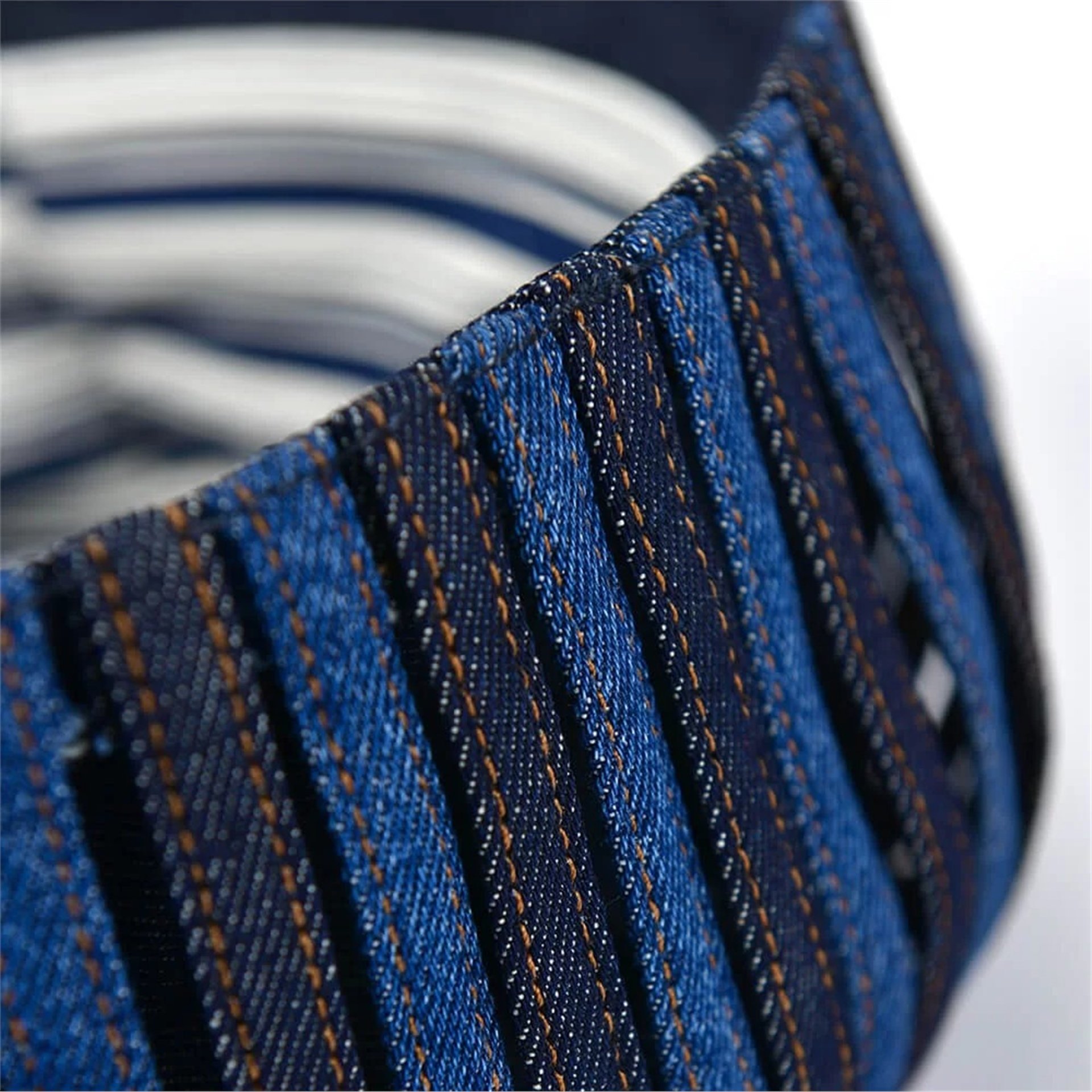 Denim Lacivert Britli Sepet