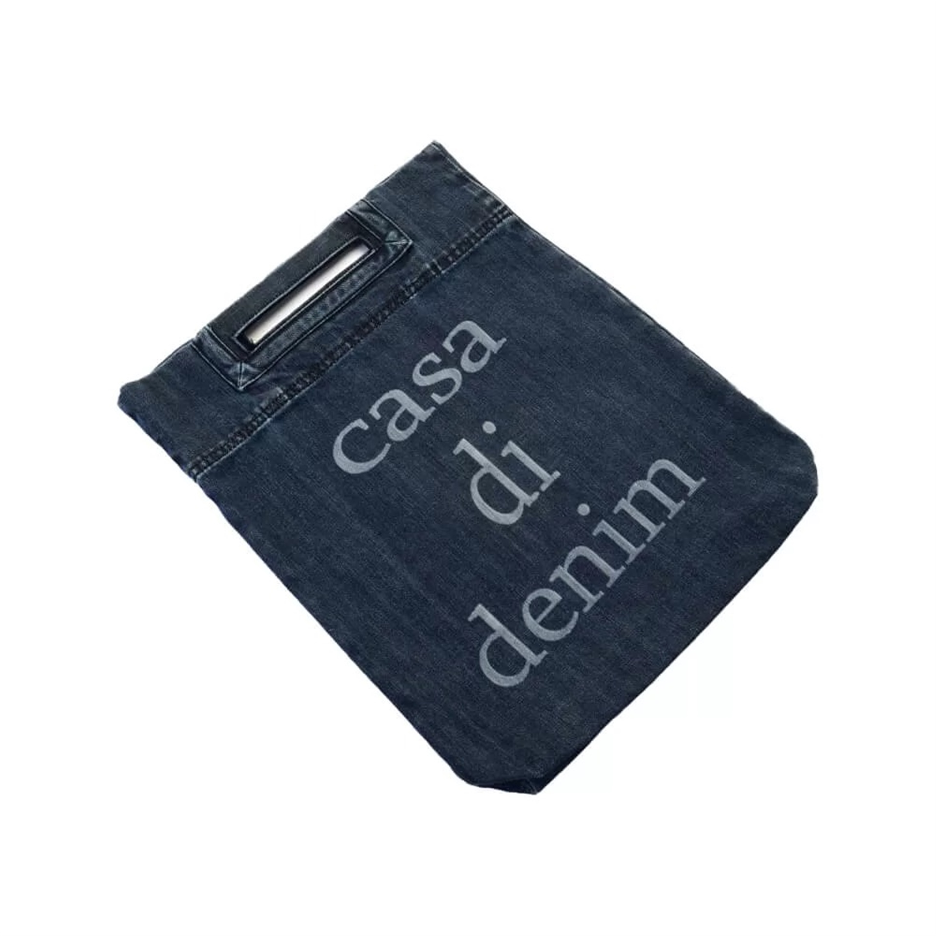 Denim Lacivert El Çantası