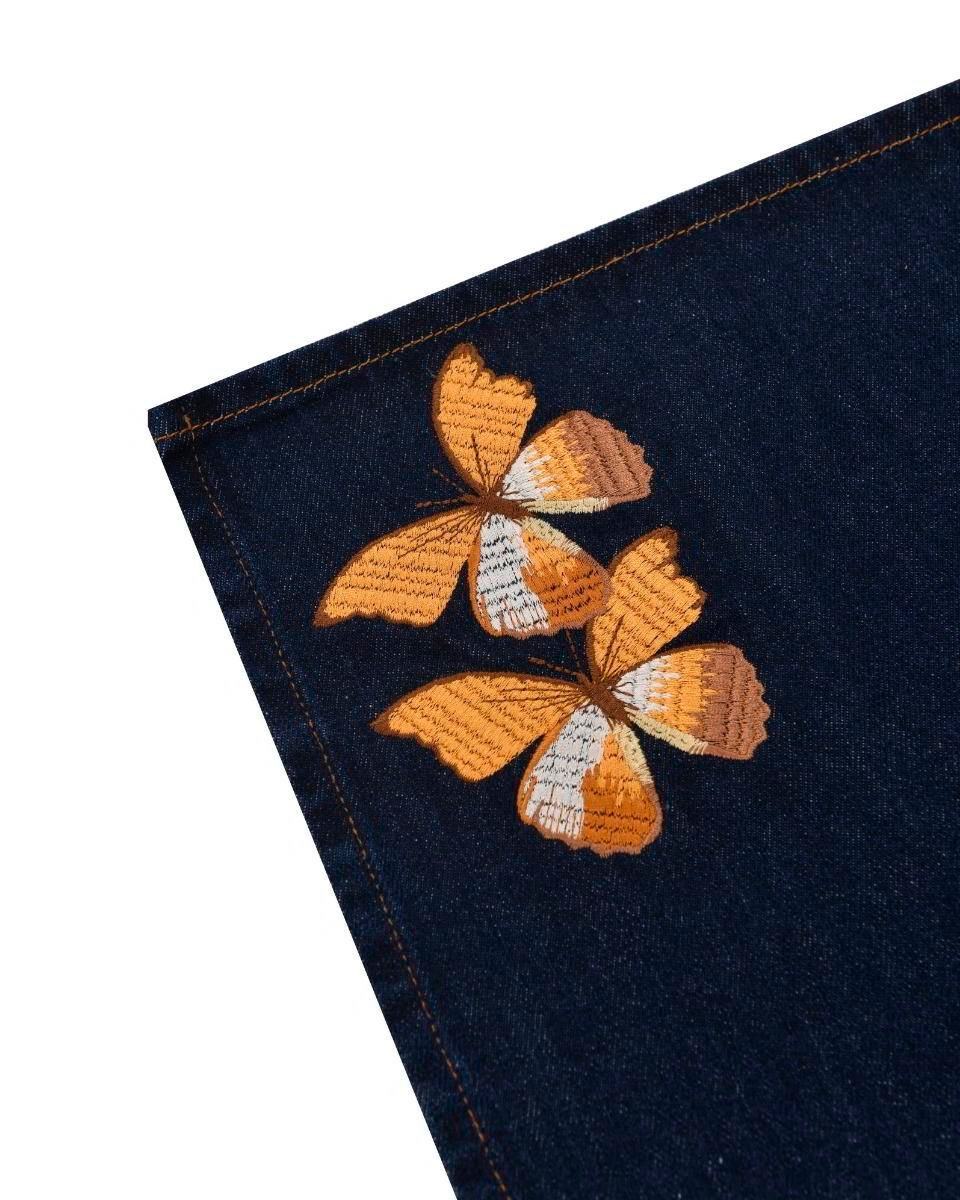 Colorful butterfly American service