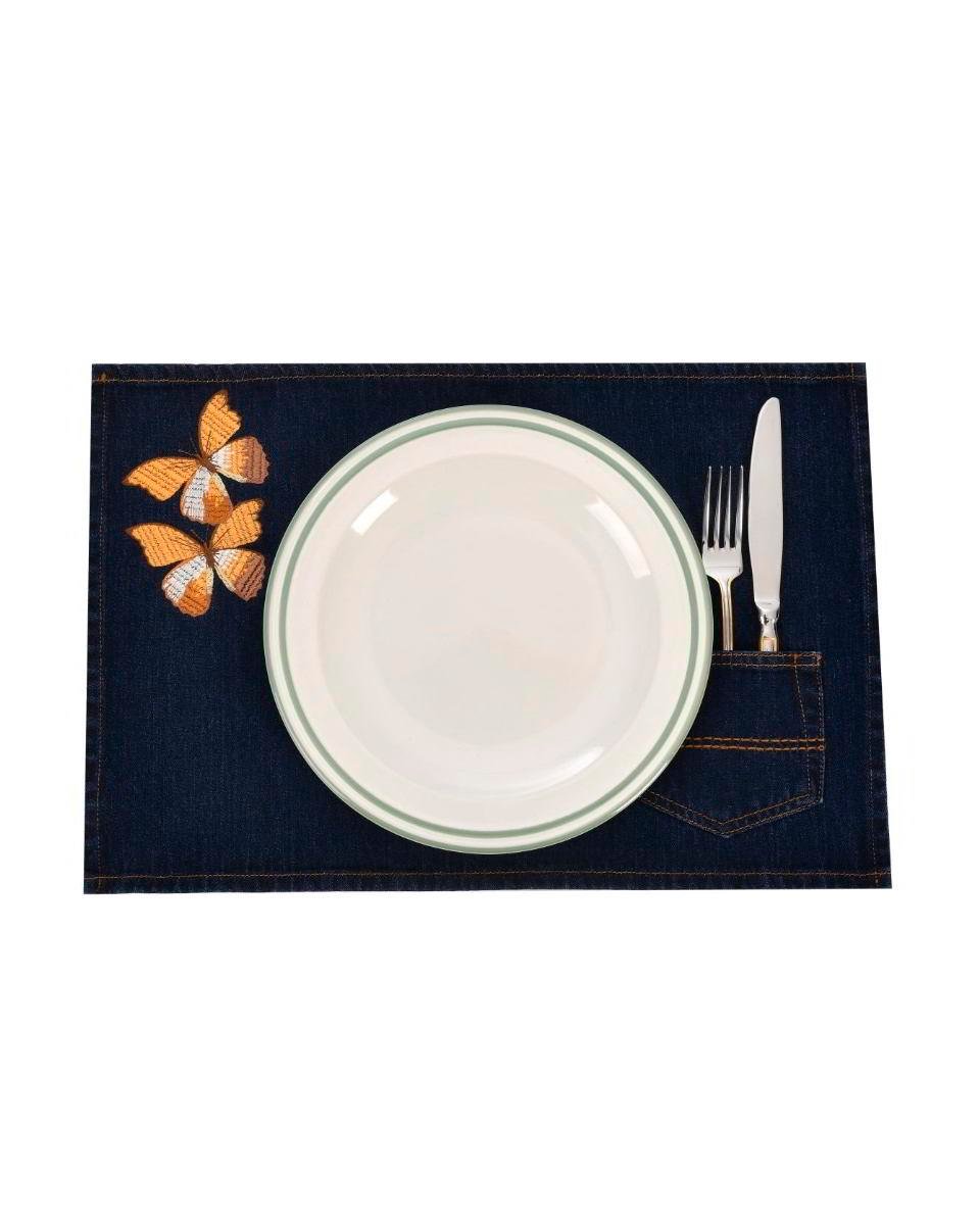 Colorful butterfly American service