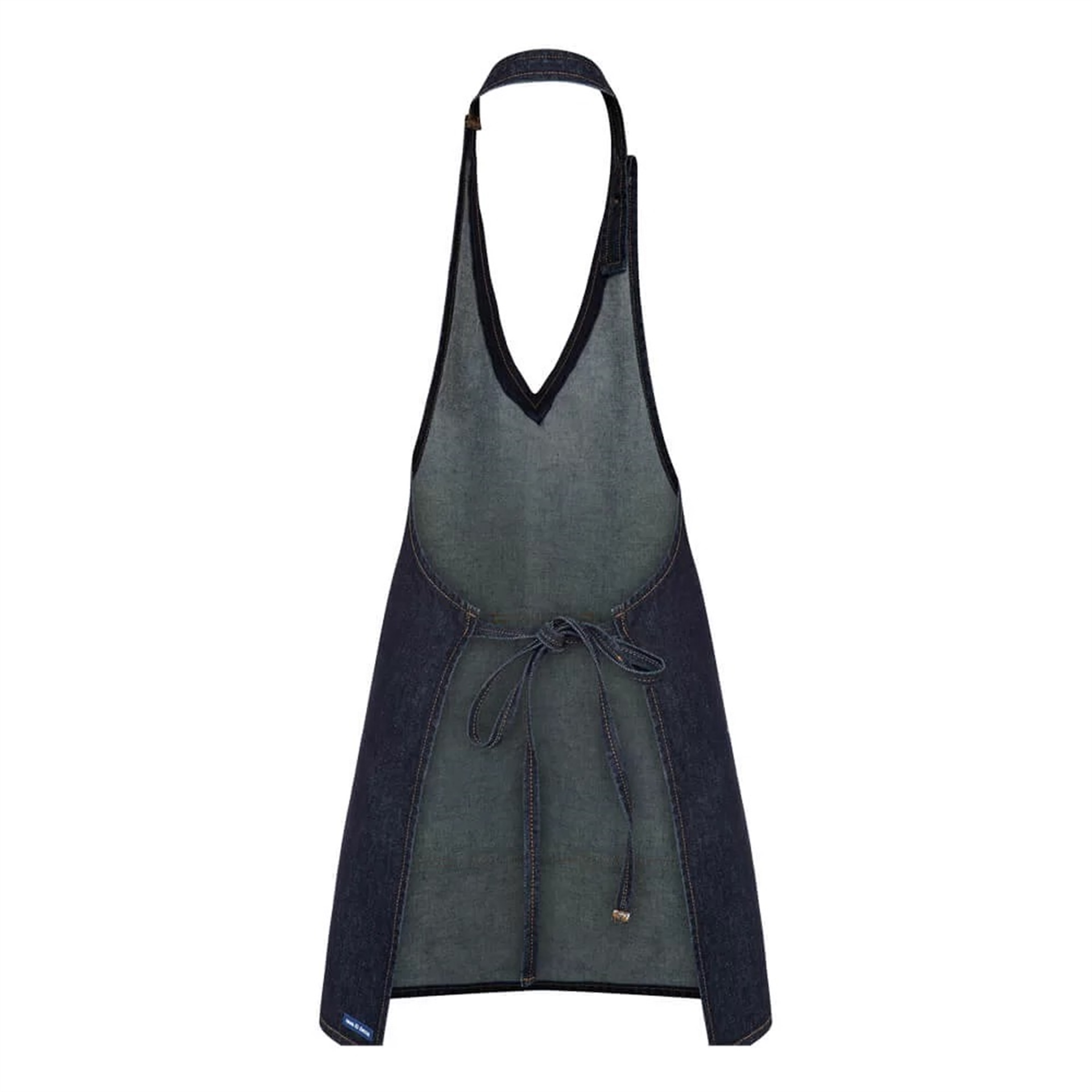 Denim V Yaka Önlük