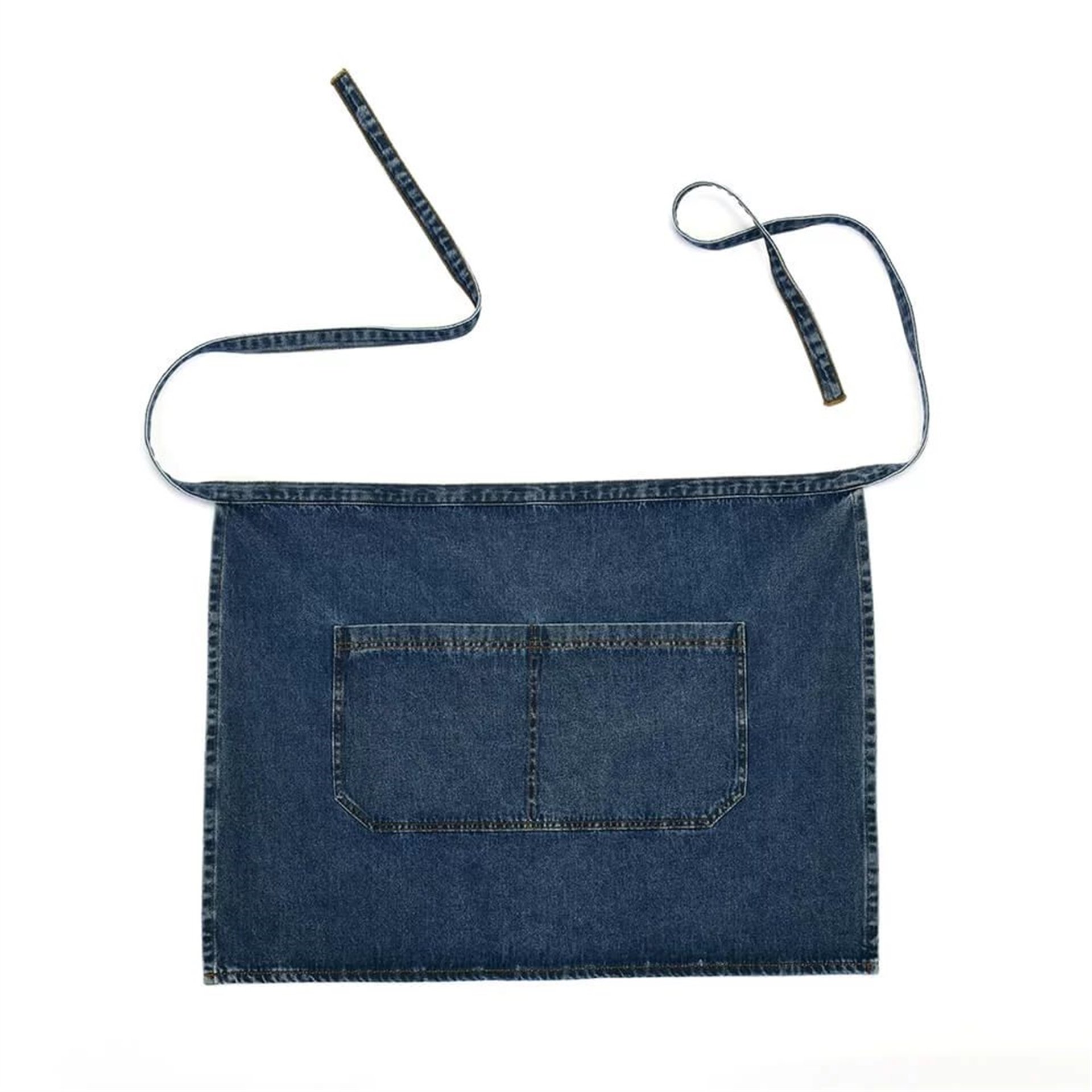 Denim Yarım Önlük