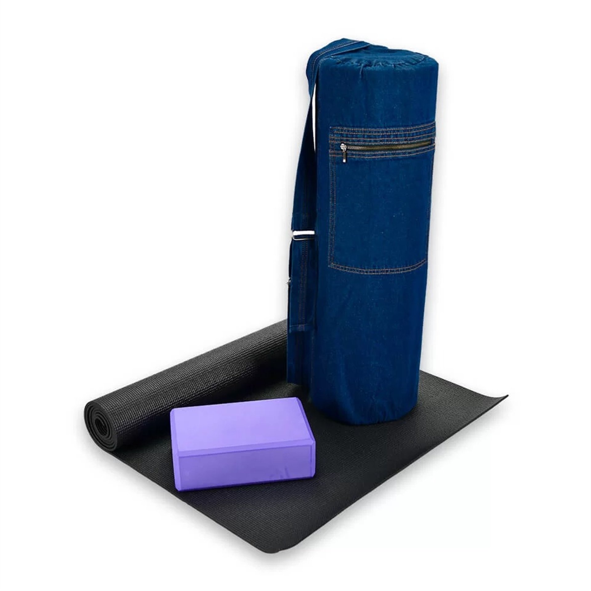 Denim Yoga Çantası