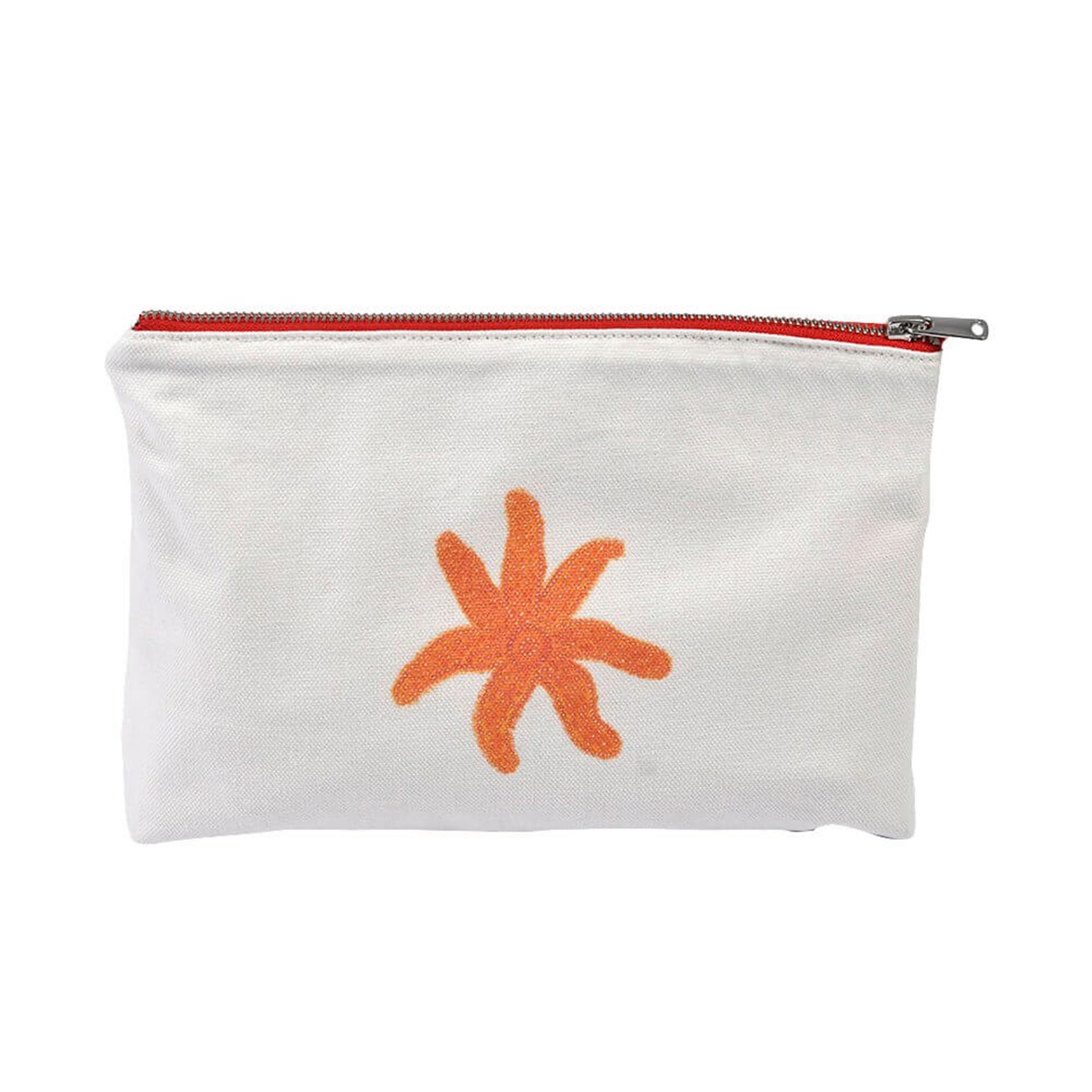 Deniz Yıldızı Desenli Muşambalı Clutch Çanta