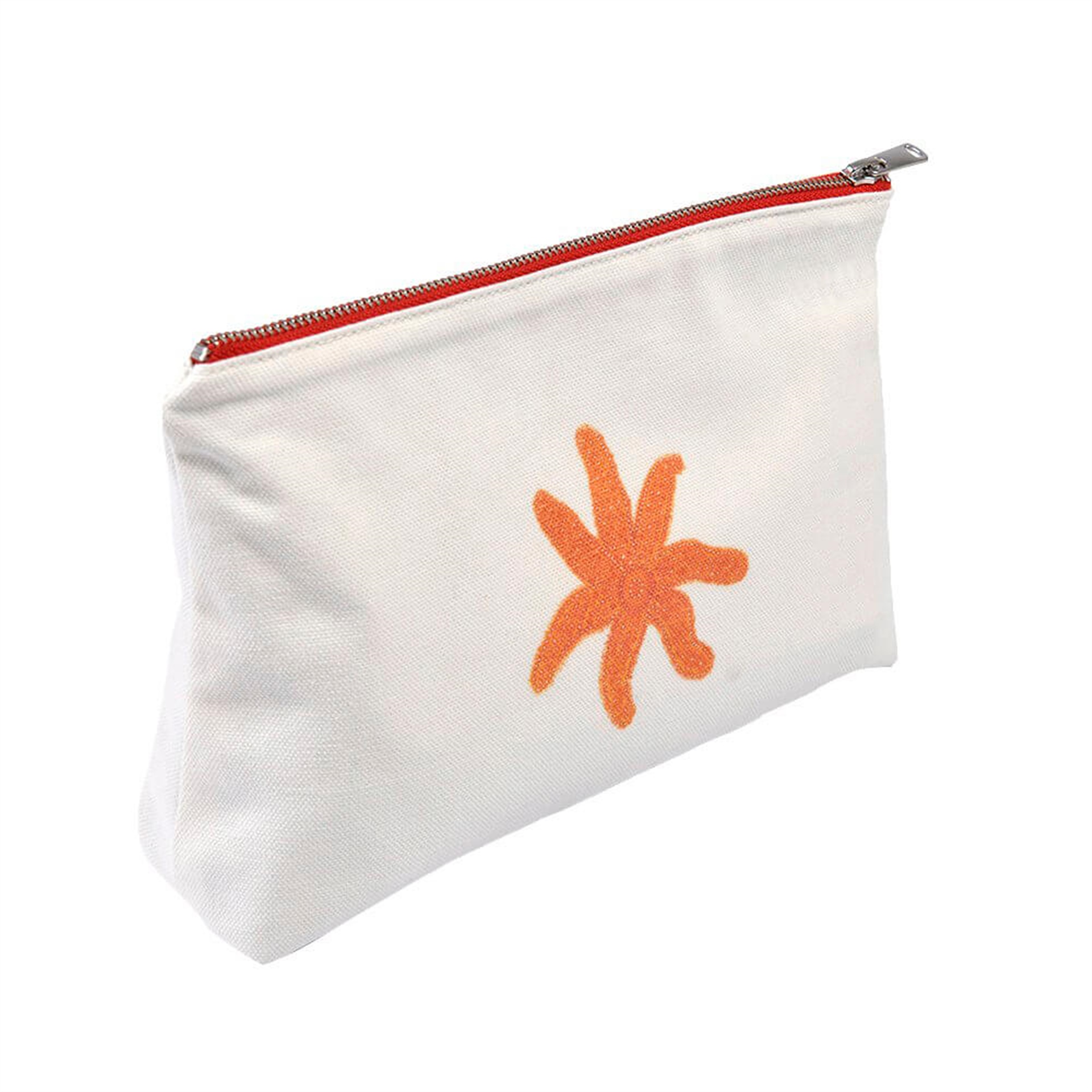 Deniz Yıldızı Desenli Muşambalı Clutch Çanta