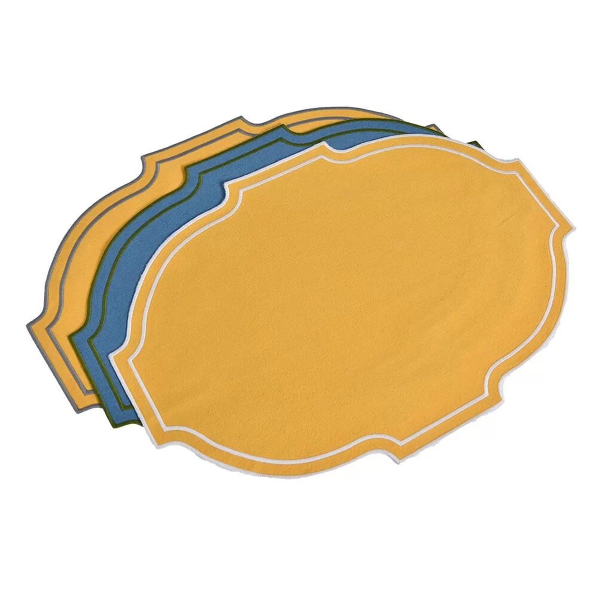 Derneme Hardal Beyaz Nakış Amerikan Servis