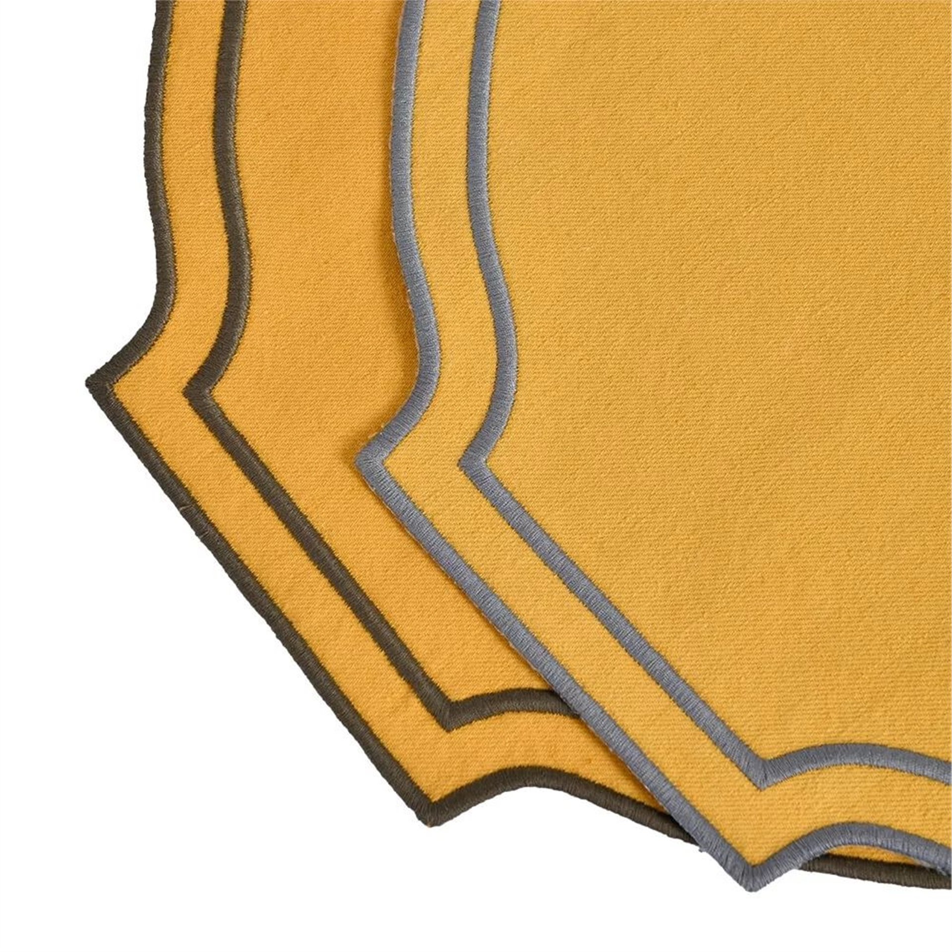 Derneme Hardal Yeşil Nakış Amerikan Servis