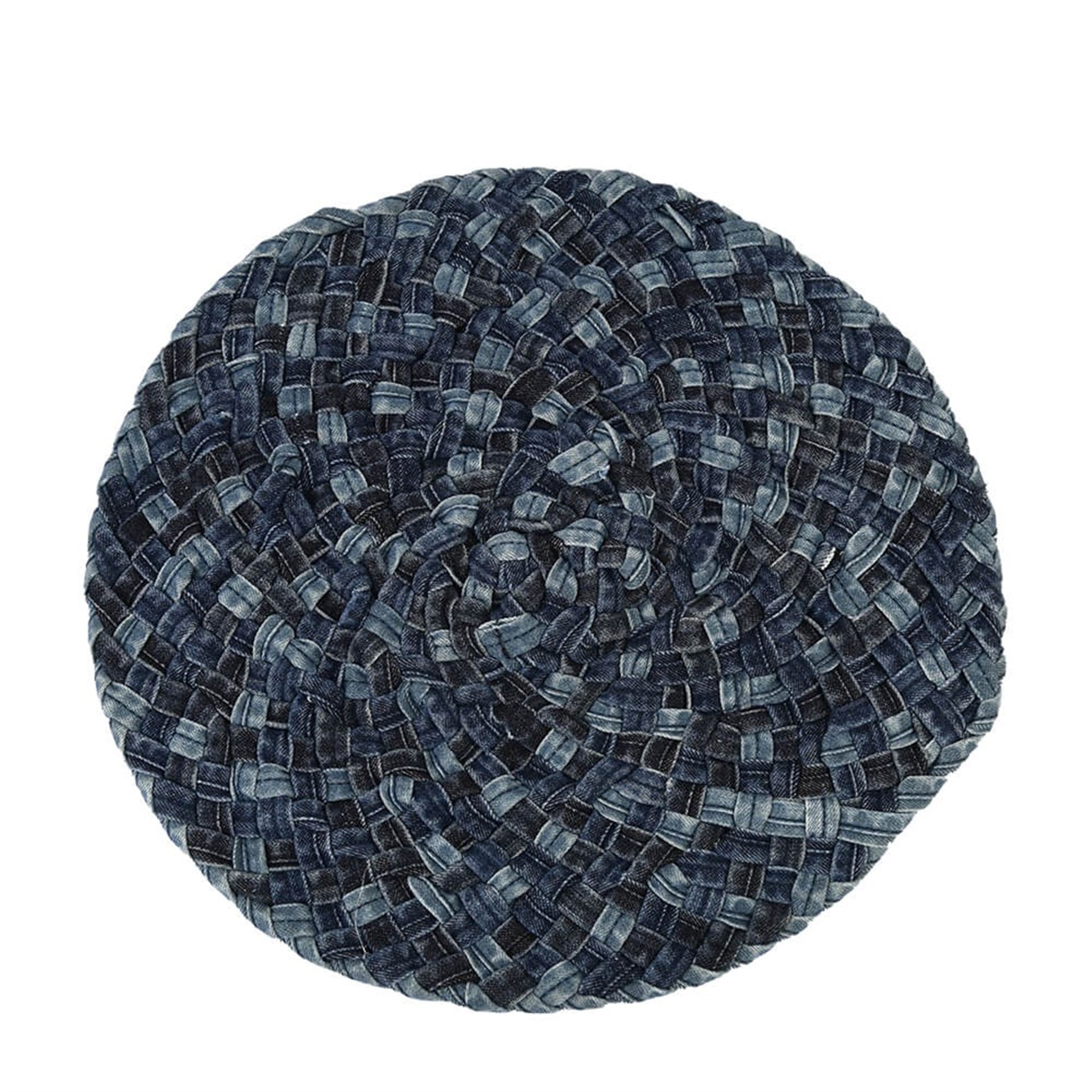 El Yapımı Denim Örgü Supla