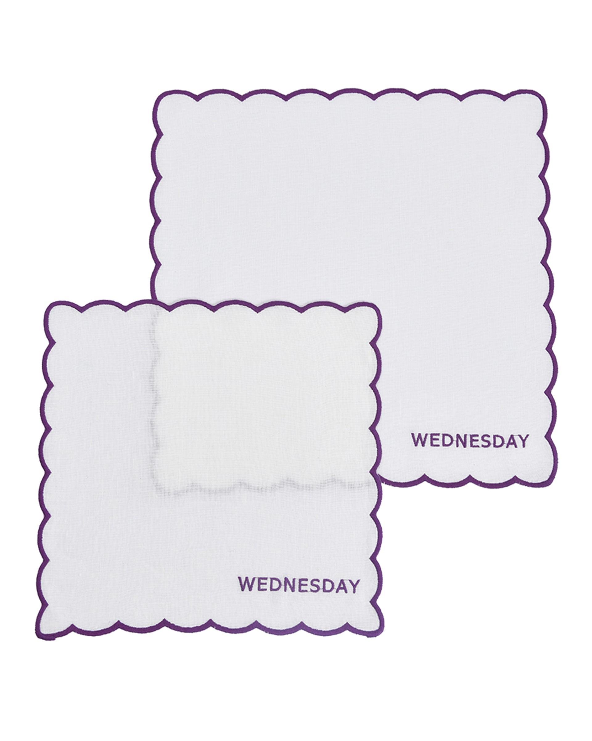 Haftanın Günleri Keten Peçete