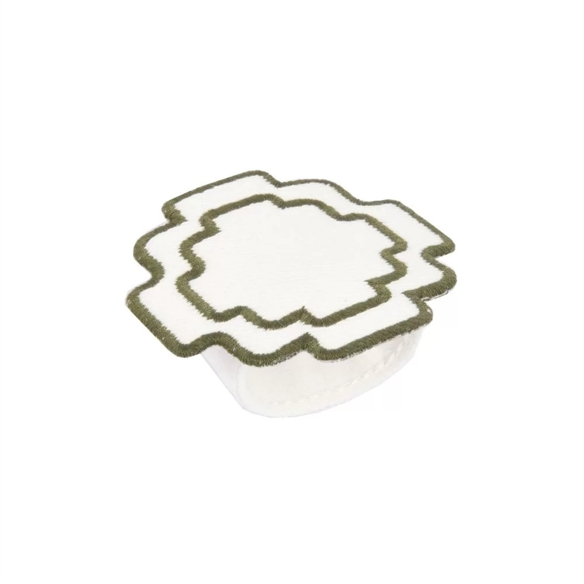 Haki Nakışlı Chakana Peçete Yüzüğü