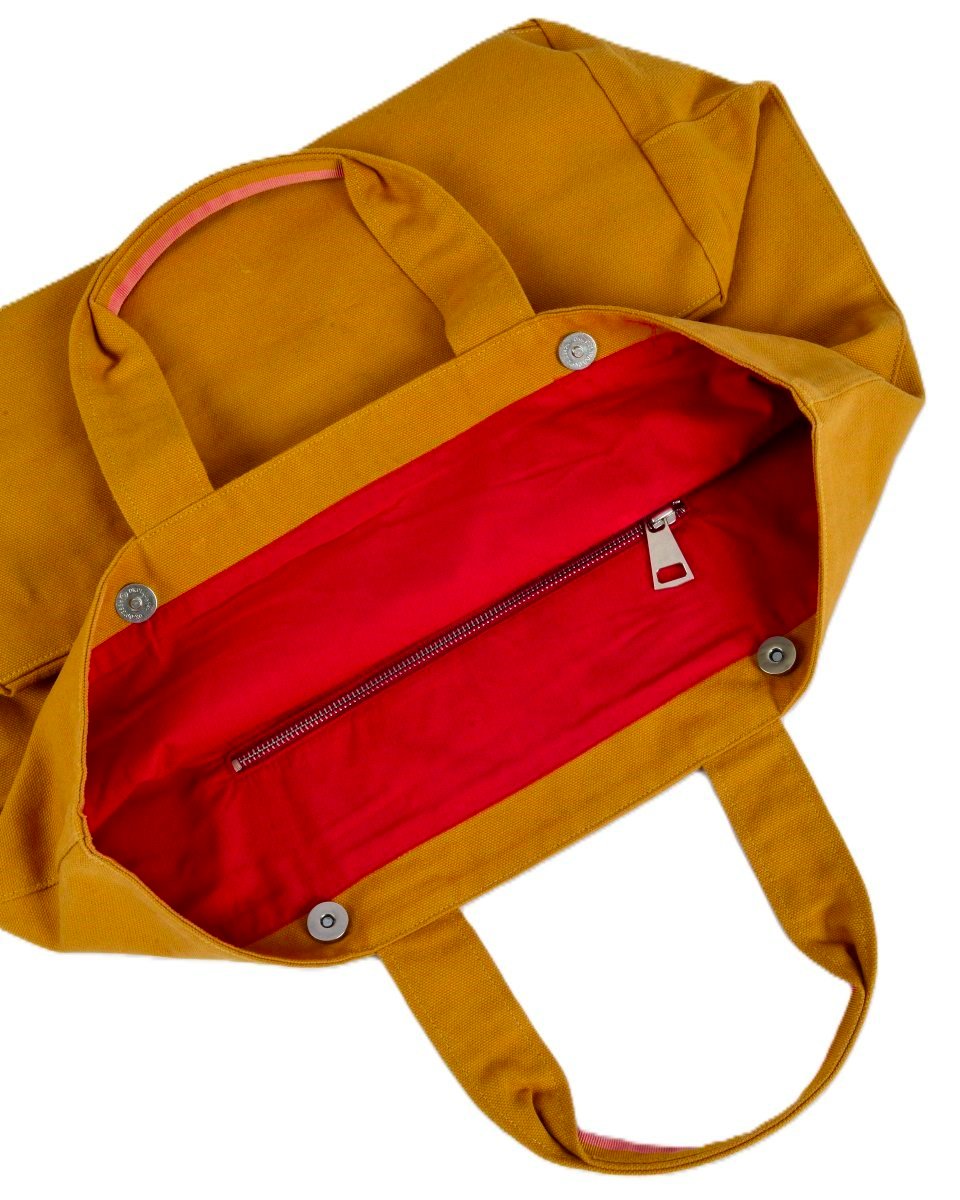 Mustard Canvas Bag