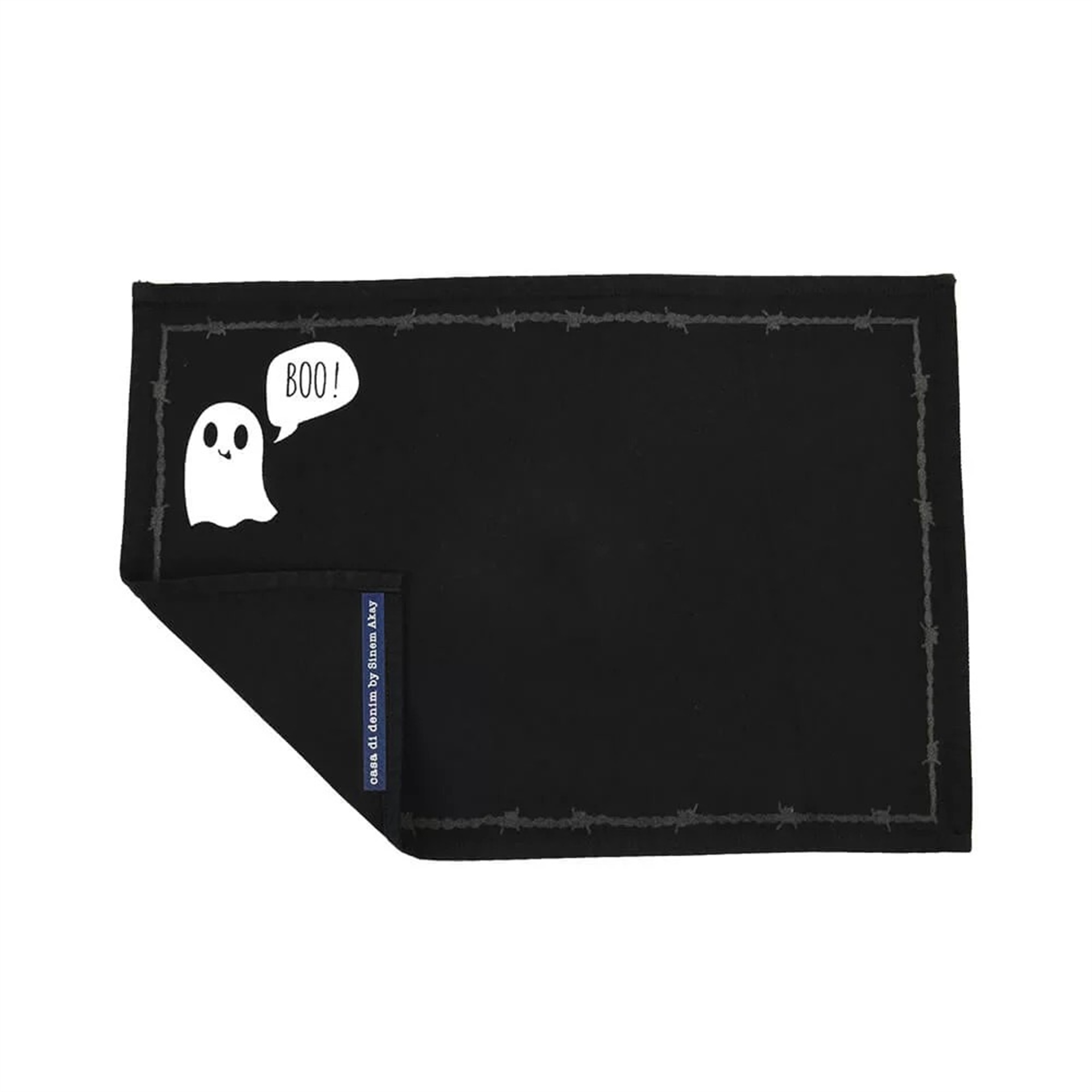 Hayalet Baskılı Denim Amerikan Servis