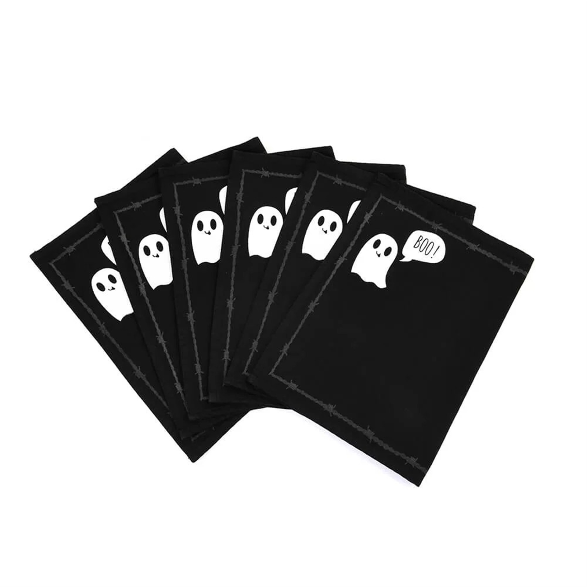 Hayalet Baskılı Denim Amerikan Servis