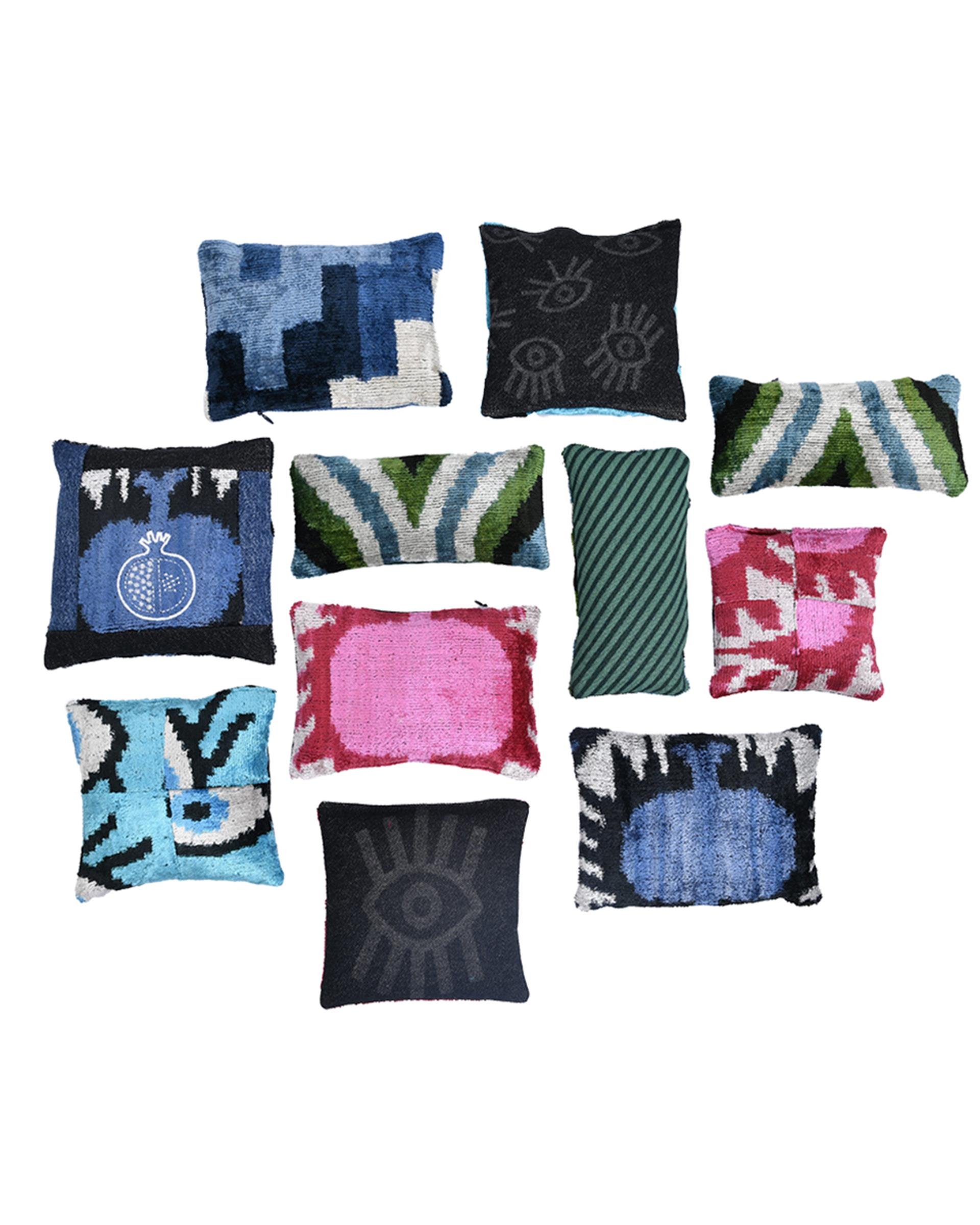 Ikat&Denim Lavanta Kesesi