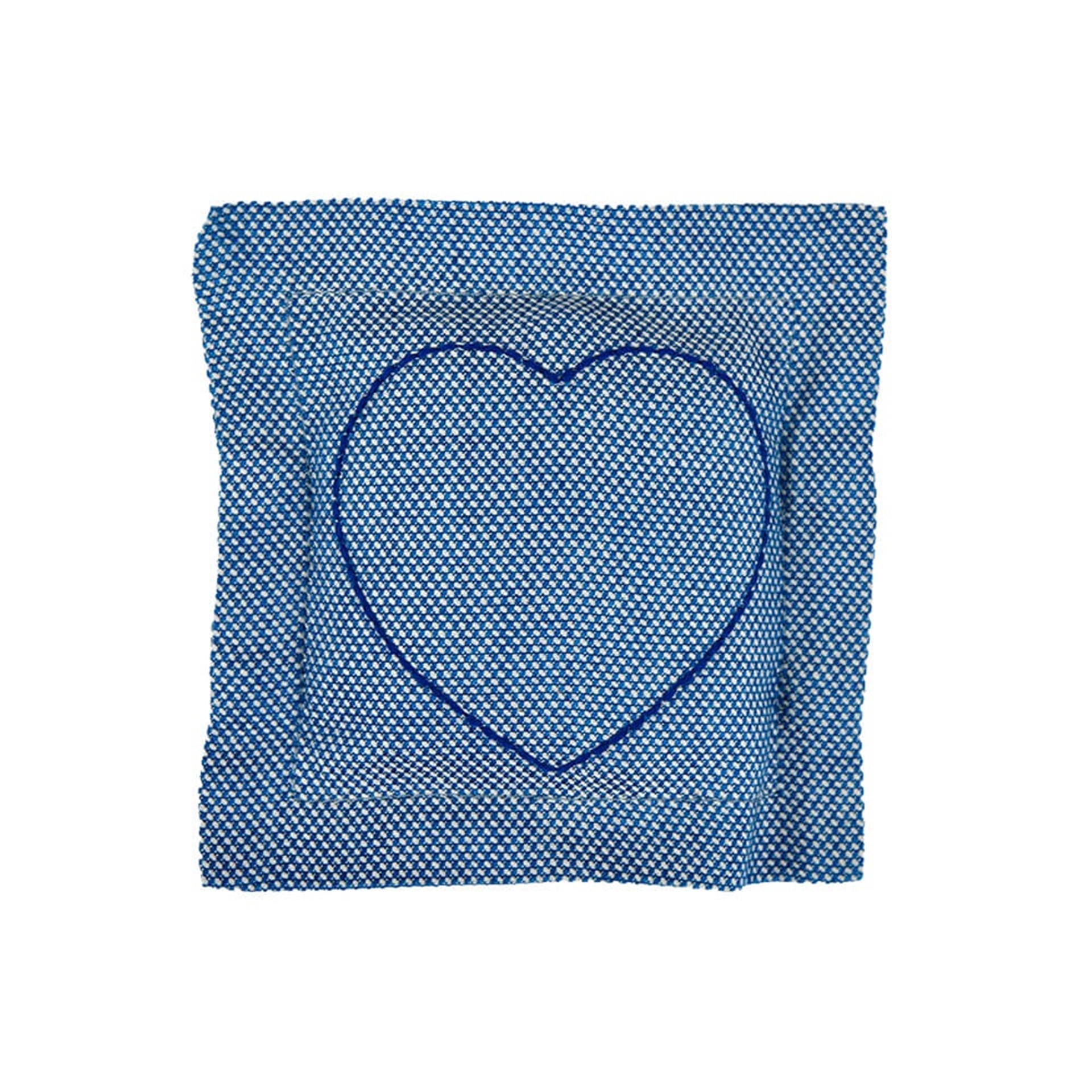 Kalp Nakışlı Lavanta Kesesi