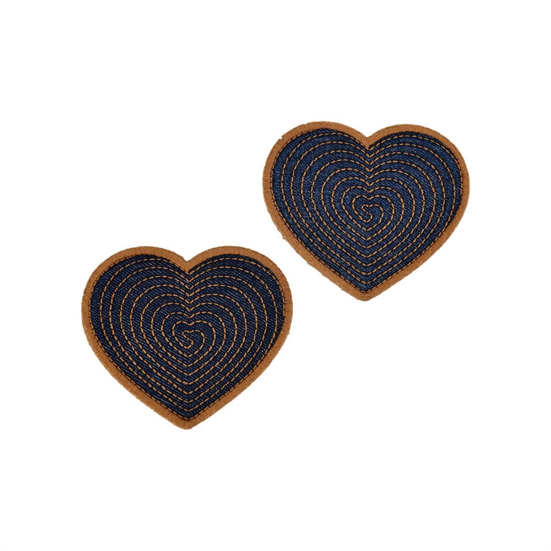 Kalpli Denim Lacivert Bardak Altlığı