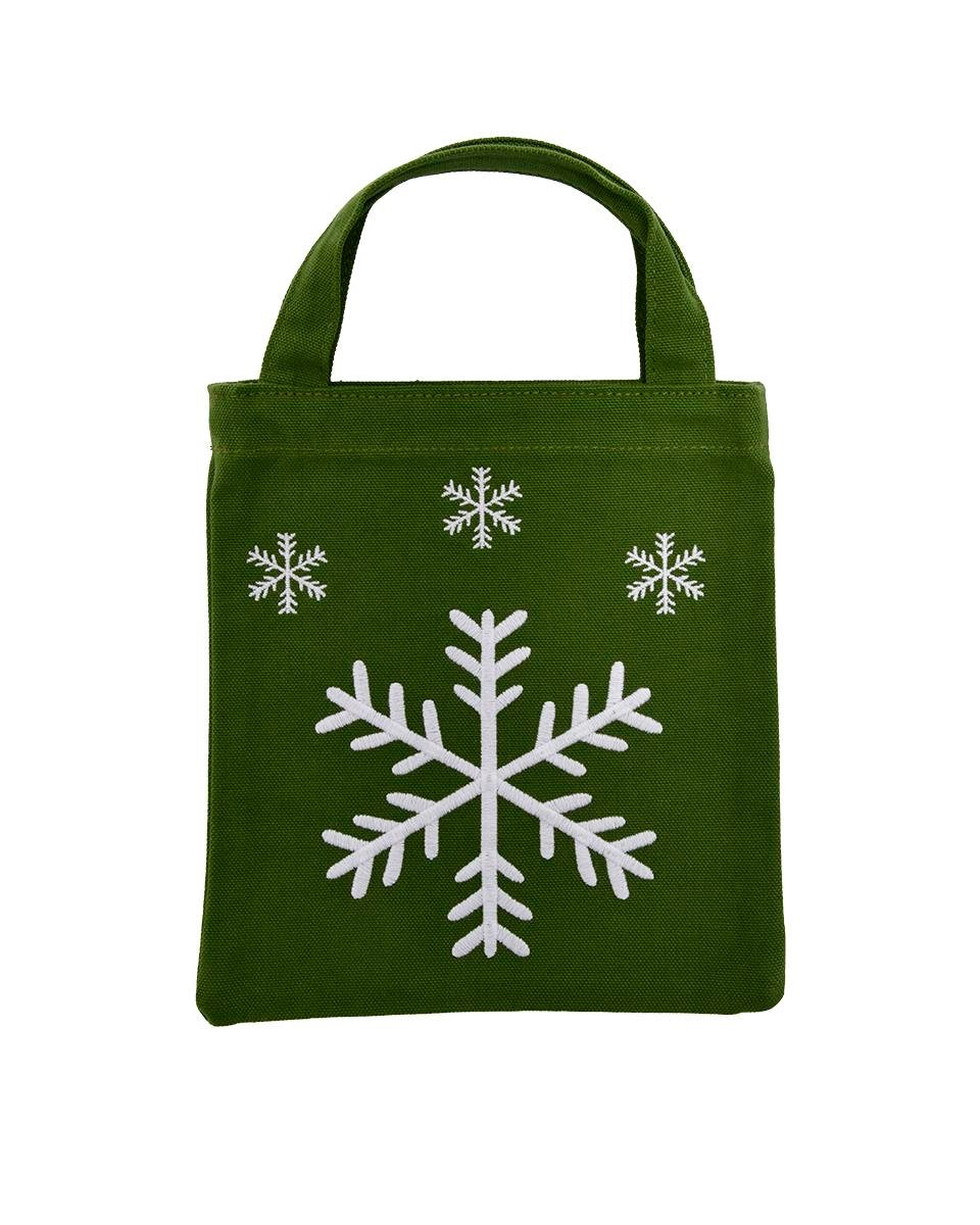 KAR TANESİ ÇOKLU NAKIŞ KİTAP ÇANTASI