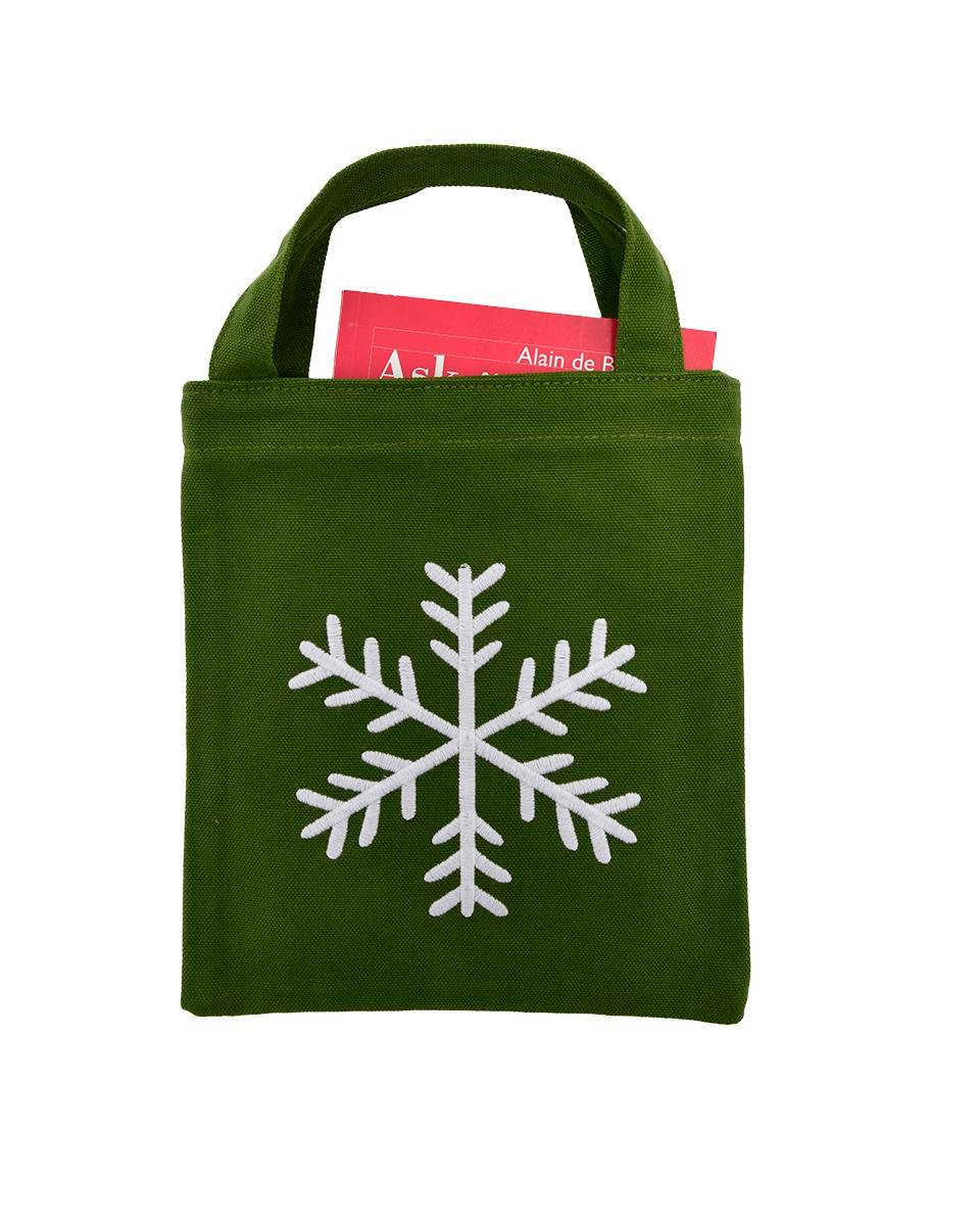 KAR TANESİ NAKIŞLI KİTAP ÇANTASI