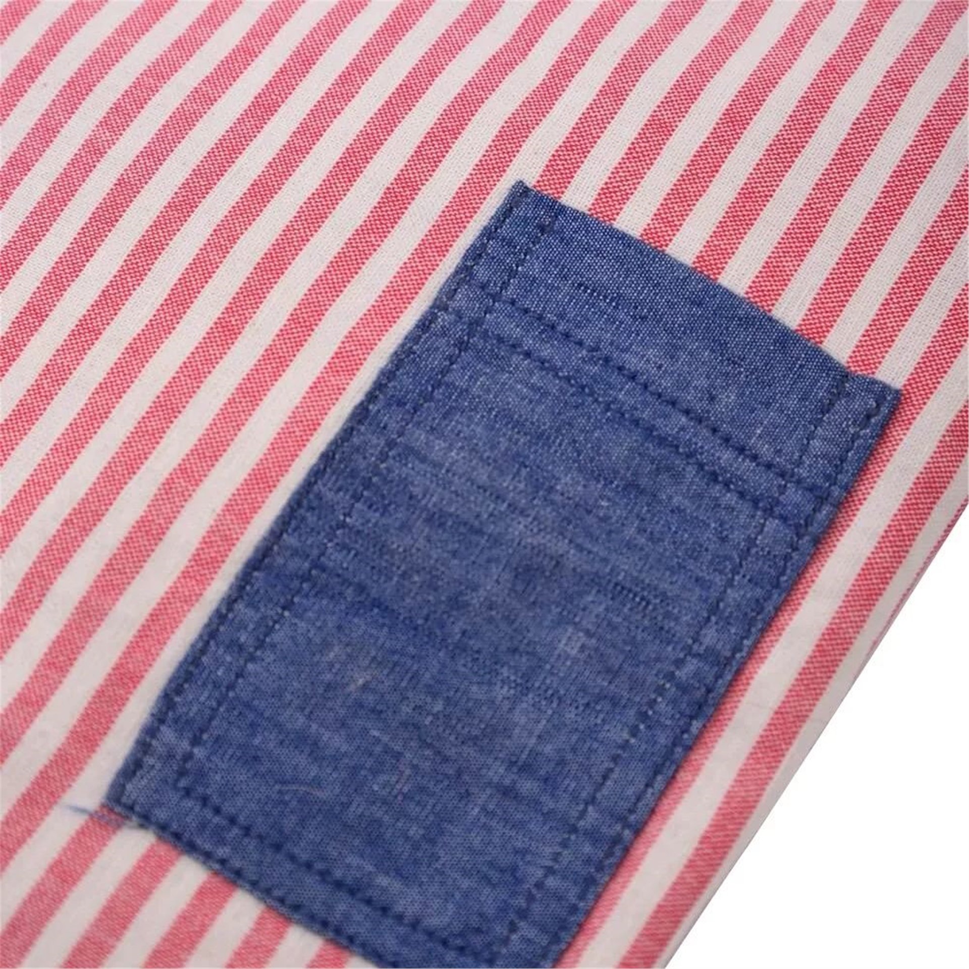 Kırmızı Çizgili Mutfak Önlüğü