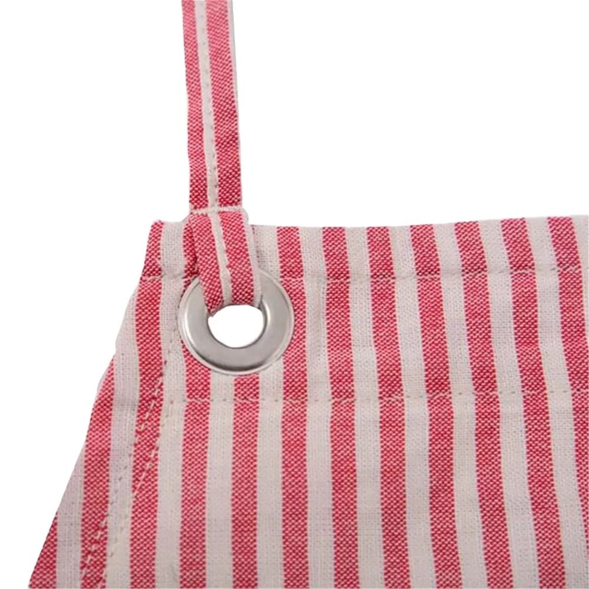 Kırmızı Çizgili Mutfak Önlüğü