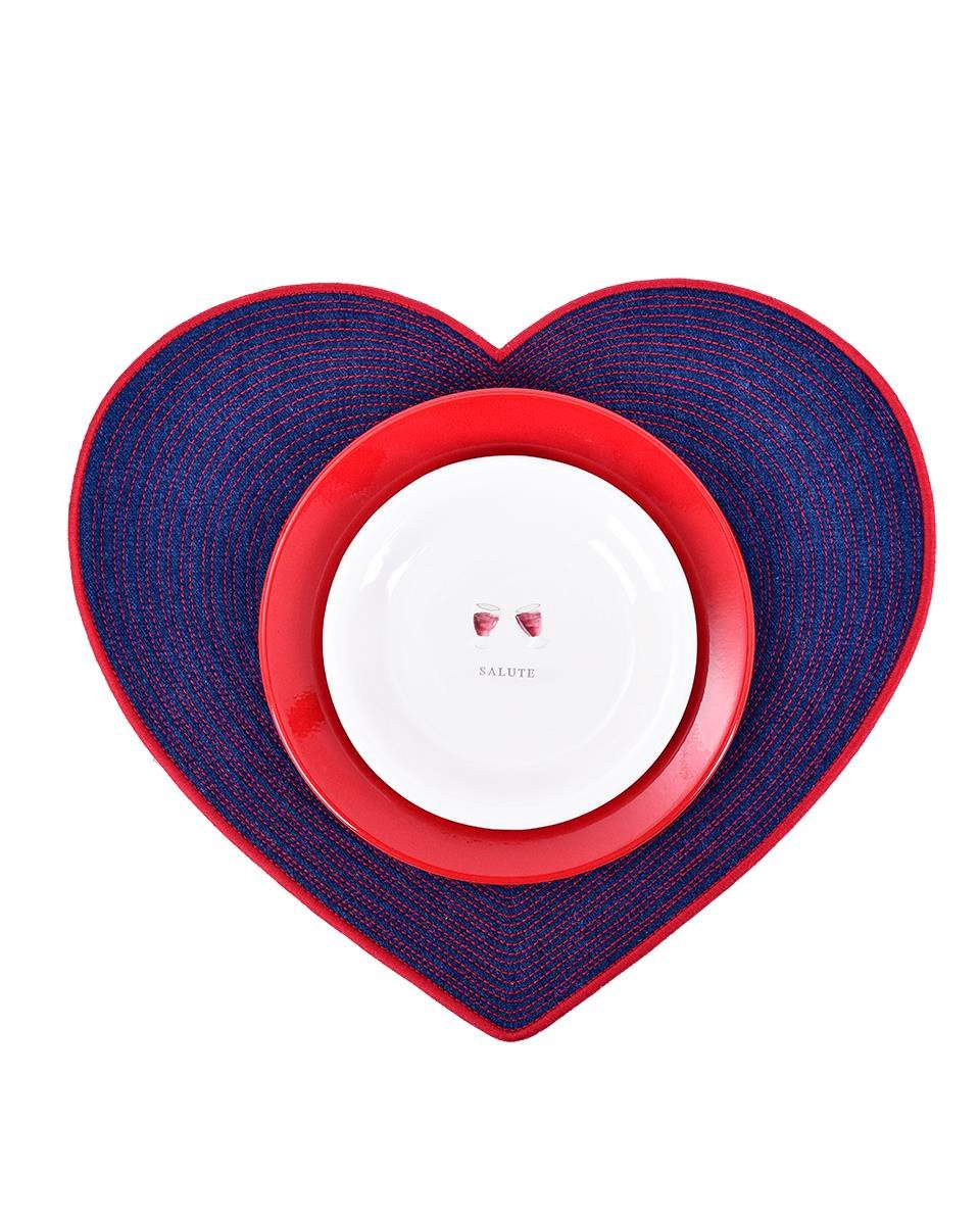 KIRMIZI NAKIŞLI KALP SUPLA