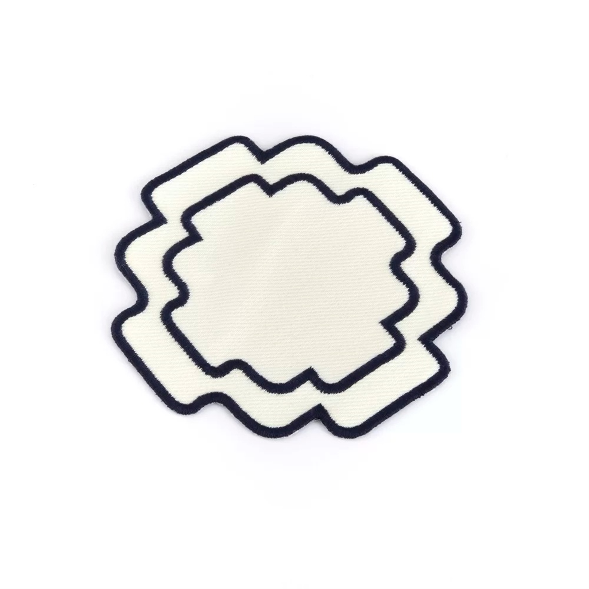 Lacivert Nakışlı Chakana Bardak Altlığı