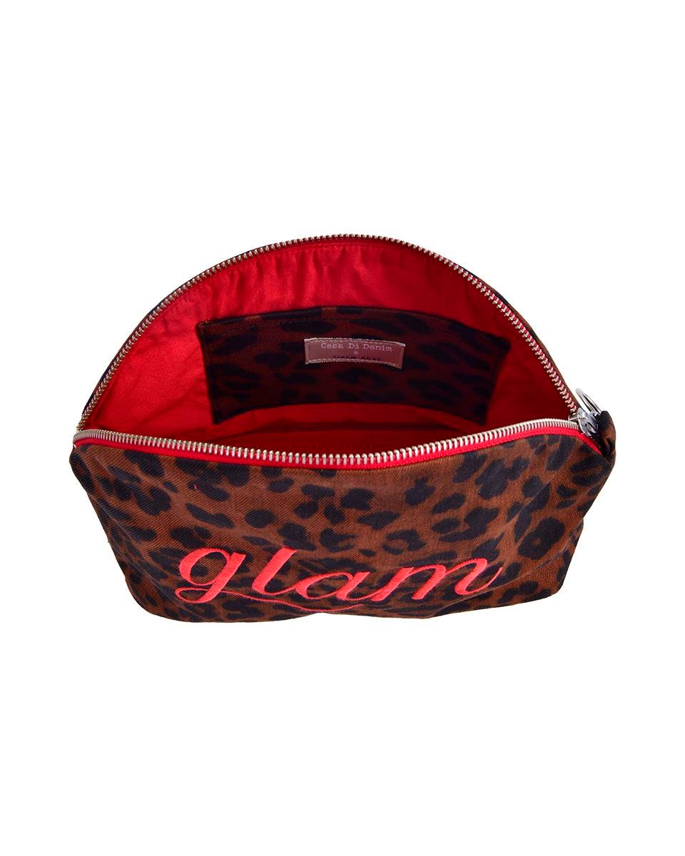 LEOPARD KOZMETİK CLUTCH