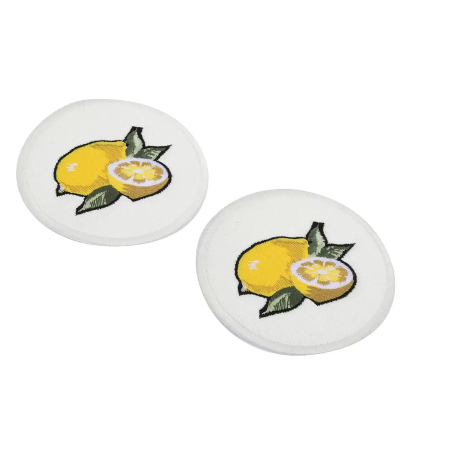 Limon Nakışlı Bardak Altlığı