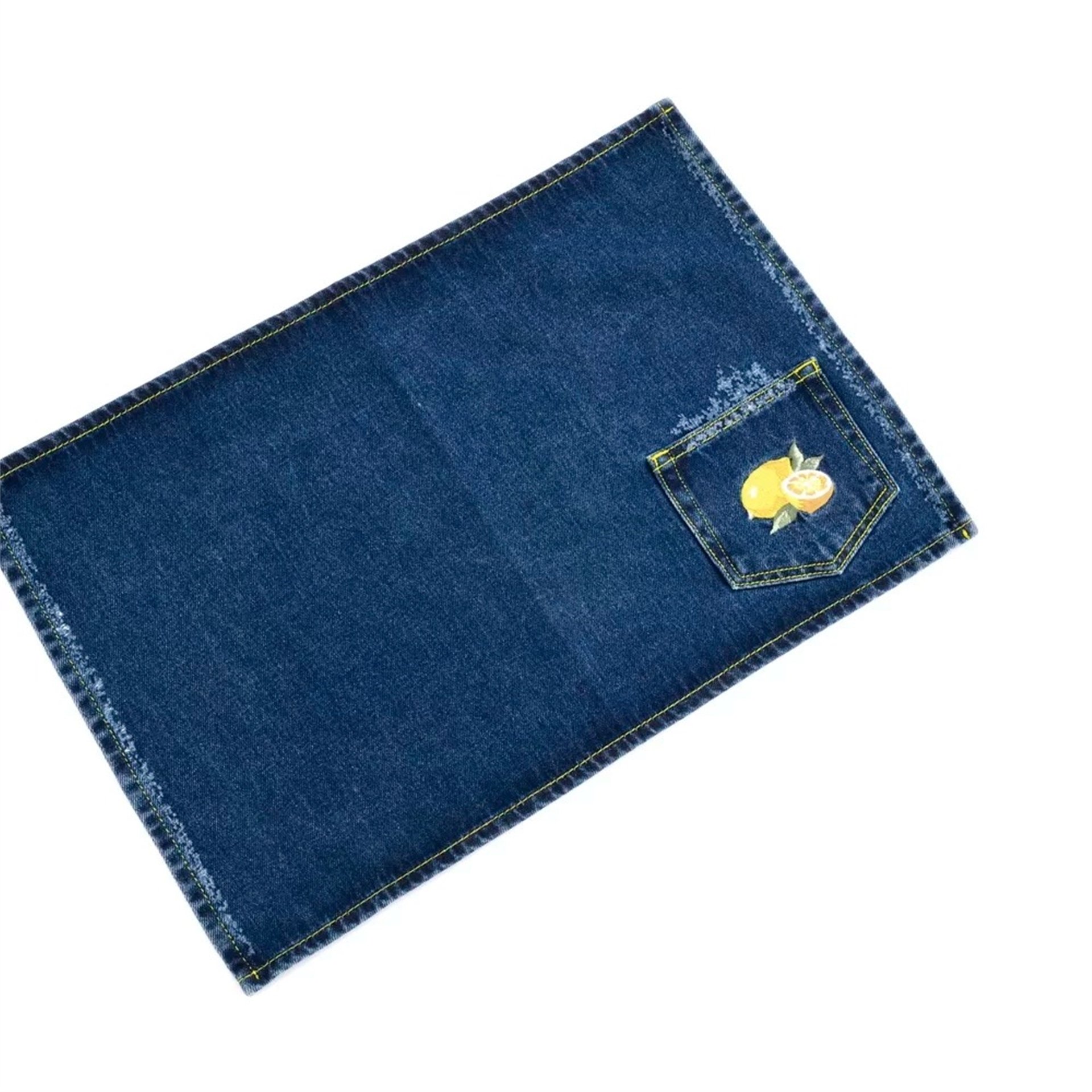 Limon Nakışlı Lacivert Amerikan Servis