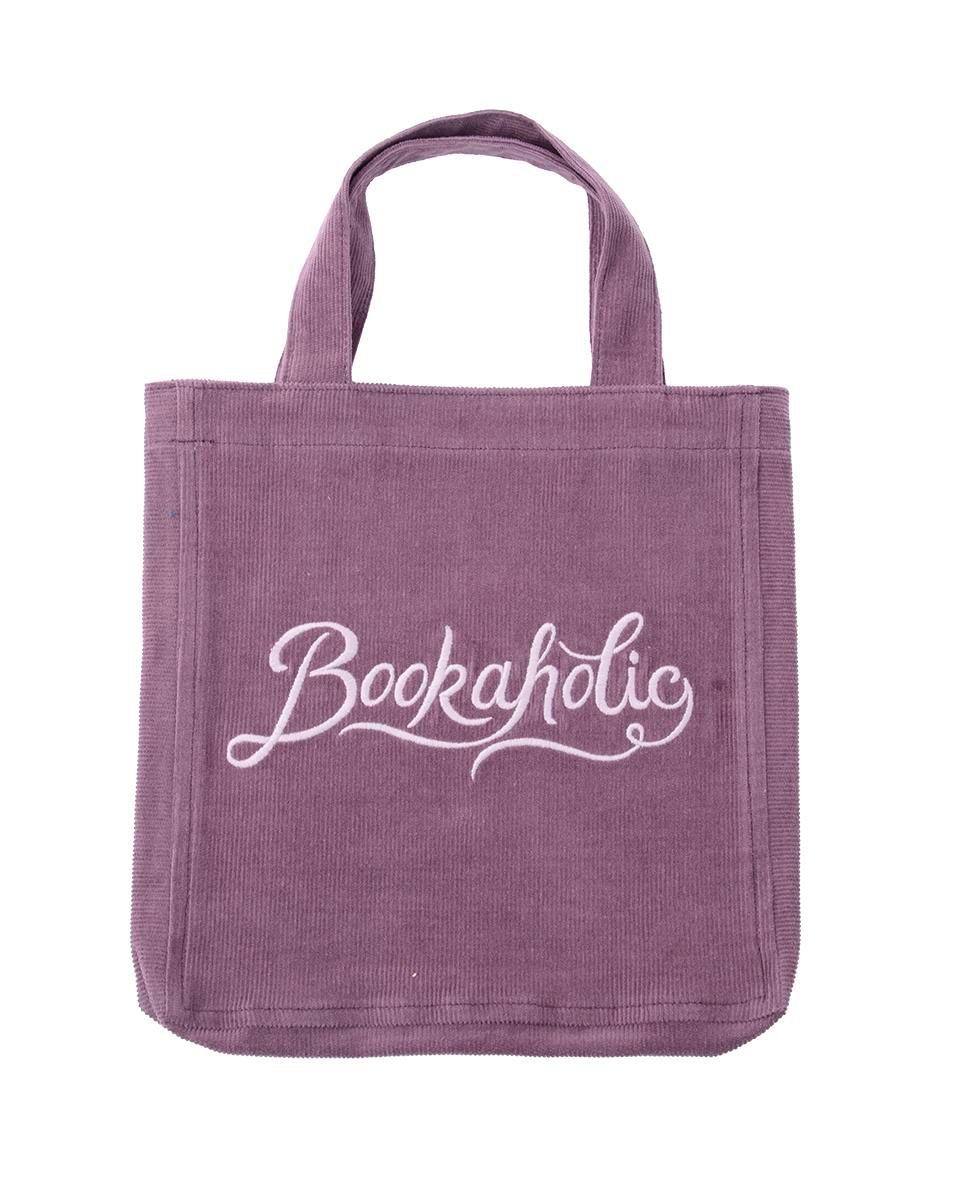 MOR KADİFE KİTAP ÇANTASI