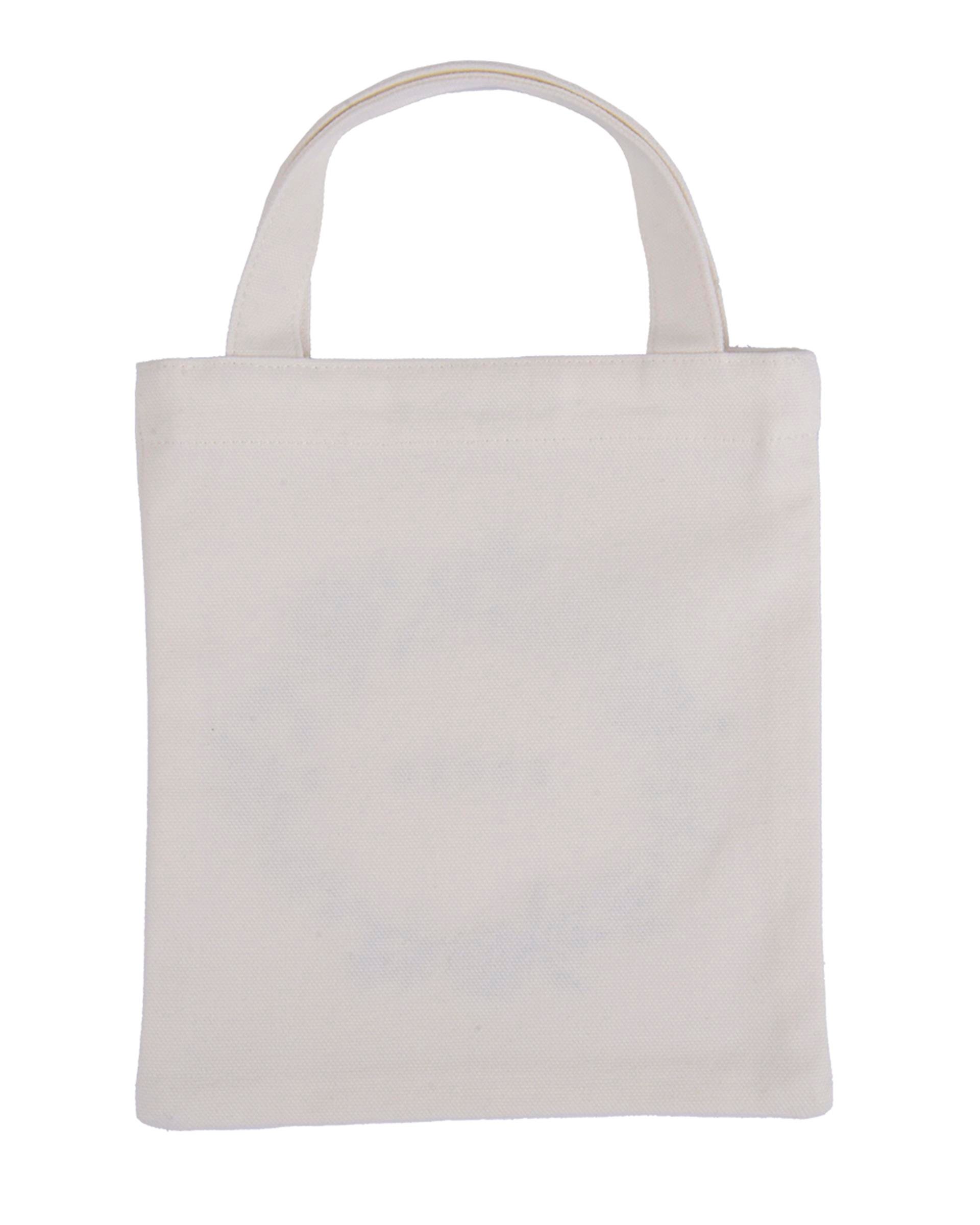 NATUREL KANVAS KİTAP ÇANTASI