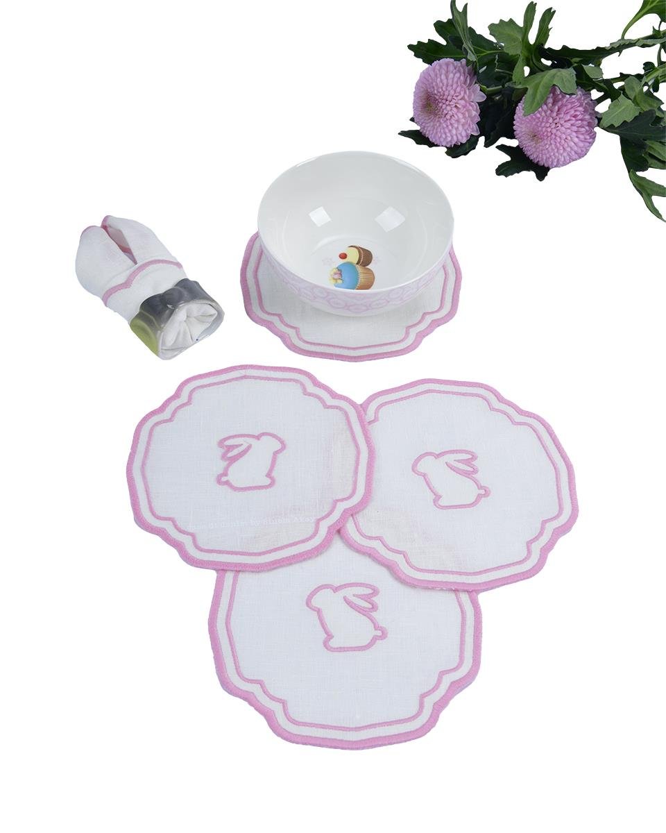 PASKALYA KETEN BARDAK ALTLIĞI