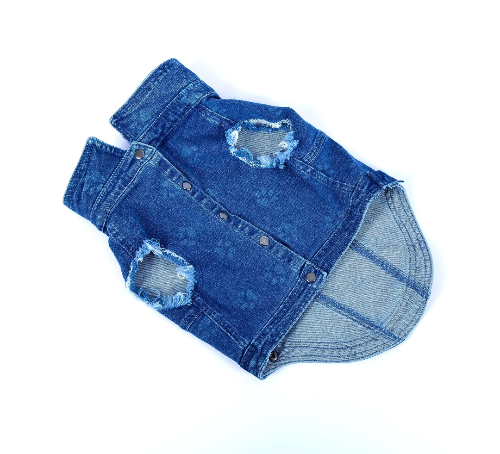 Pati Desenli Köpek Ceketi