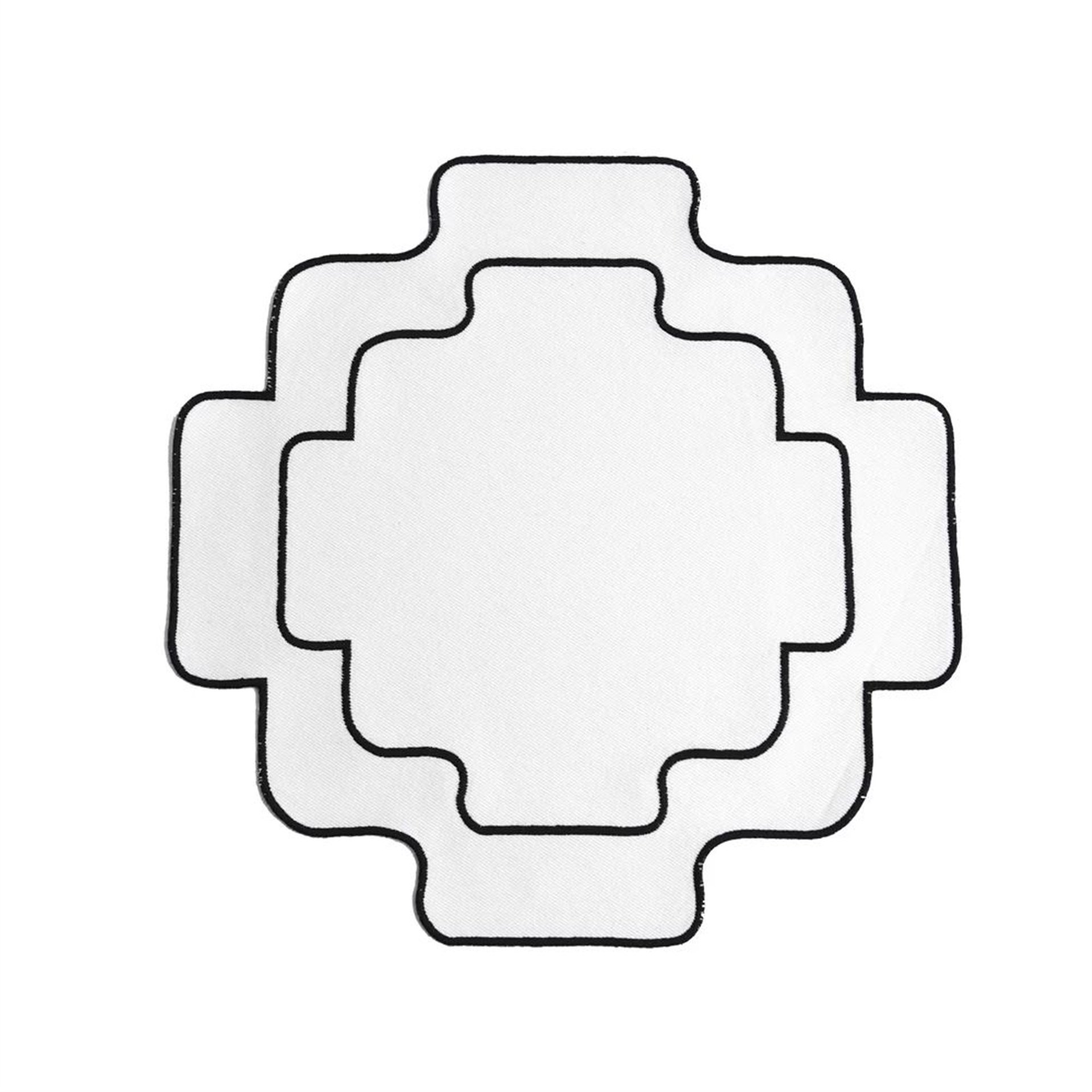 Siyah Nakışlı Chakana Supla