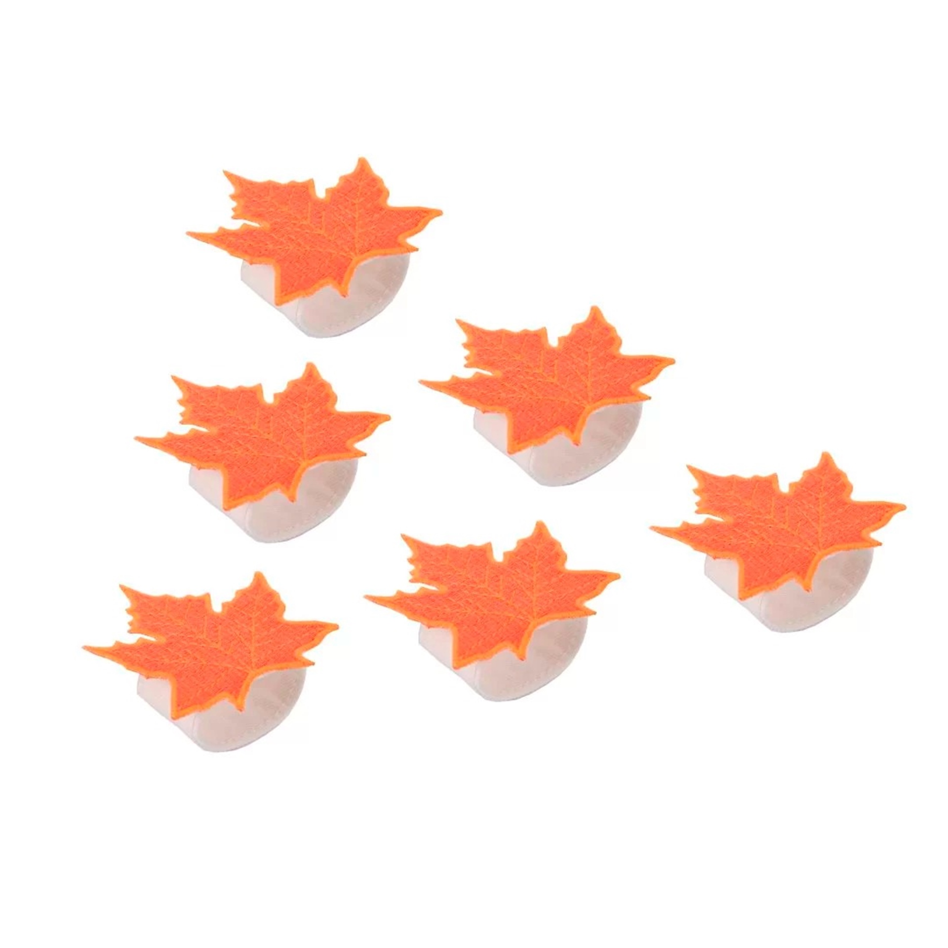 Sonbahar Yaprağı Peçete Yüzüğü