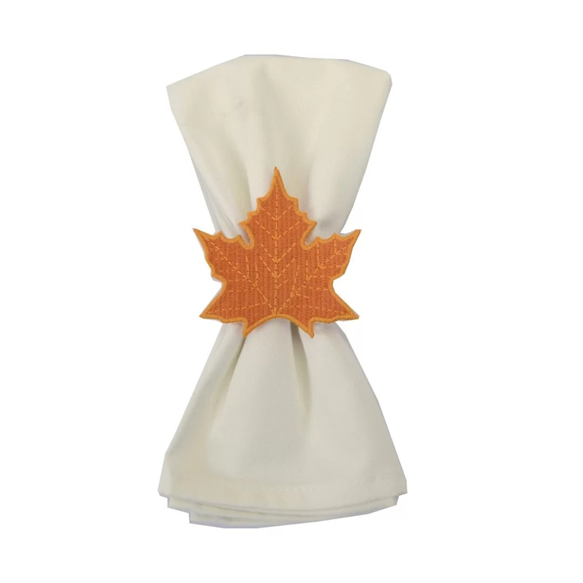 Sonbahar Yaprağı Peçete Yüzüğü