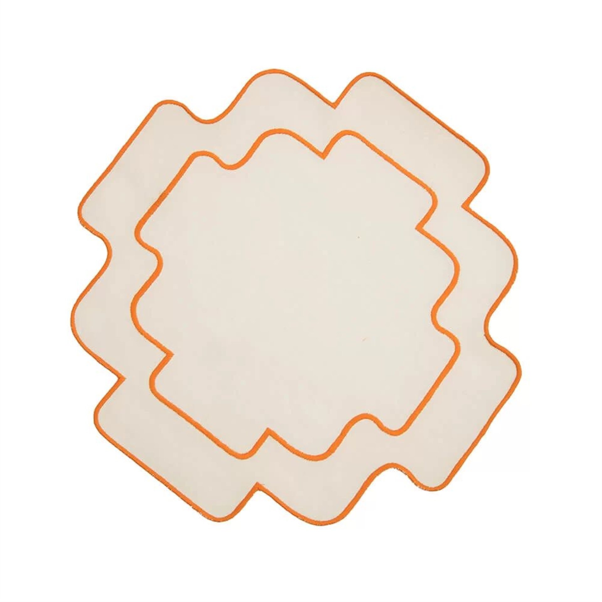 Turuncu Nakışlı Chakana Supla