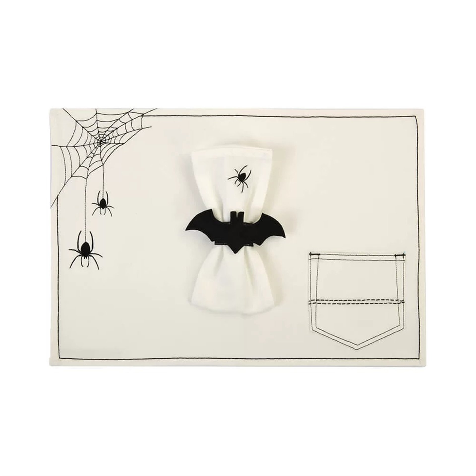 Yarasa Peçete Yüzüğü 6'lı Set