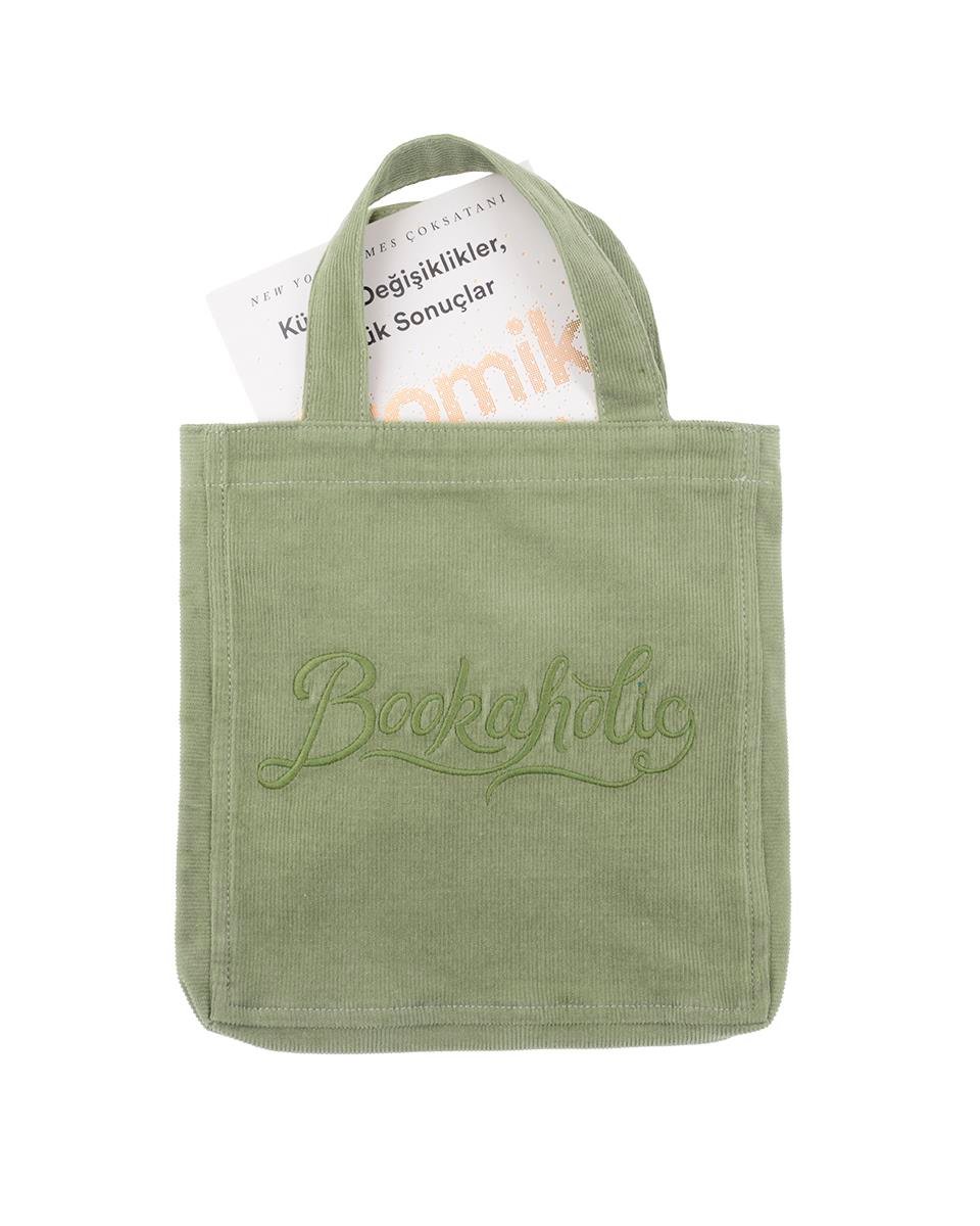 YEŞİL KİTAP ÇANTASI