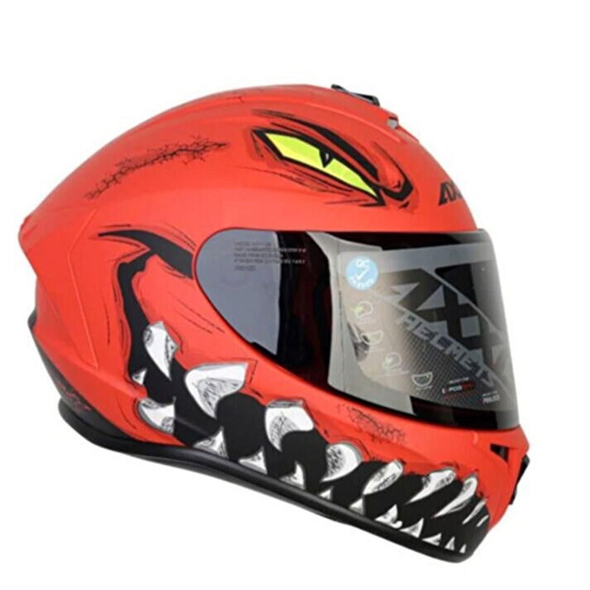 Axxis Draken Forza A5 Matt Red Full Face Motosiklet Kaskı0,00
