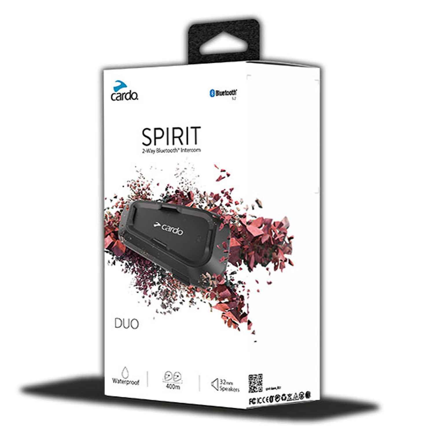 Cardo Spirit Bluetooth Ve intercom (Ikili Paket)