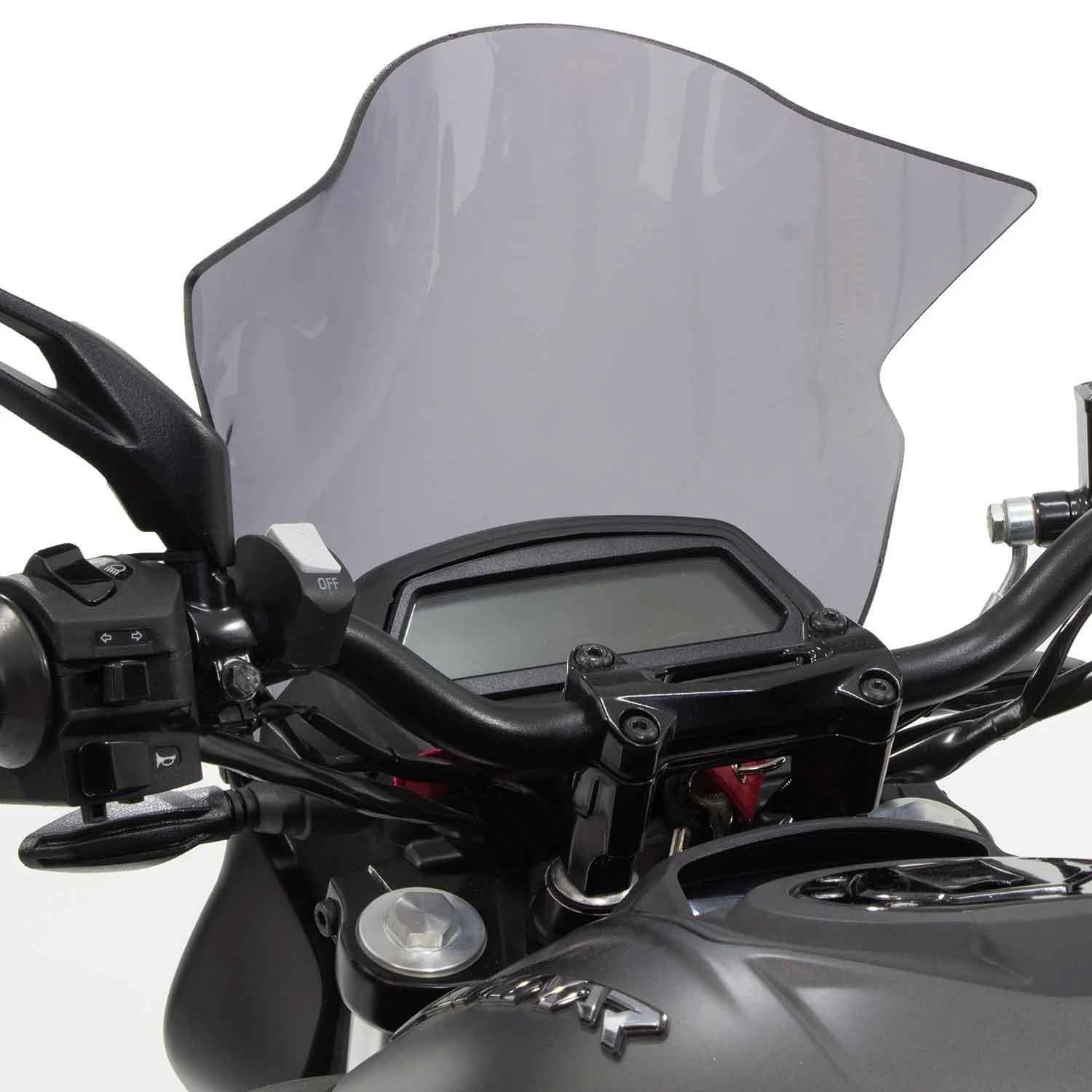 GP Kompozit Bajaj Dominar 250 / 400 2017-2023 Uyumlu Ön Cam Füme