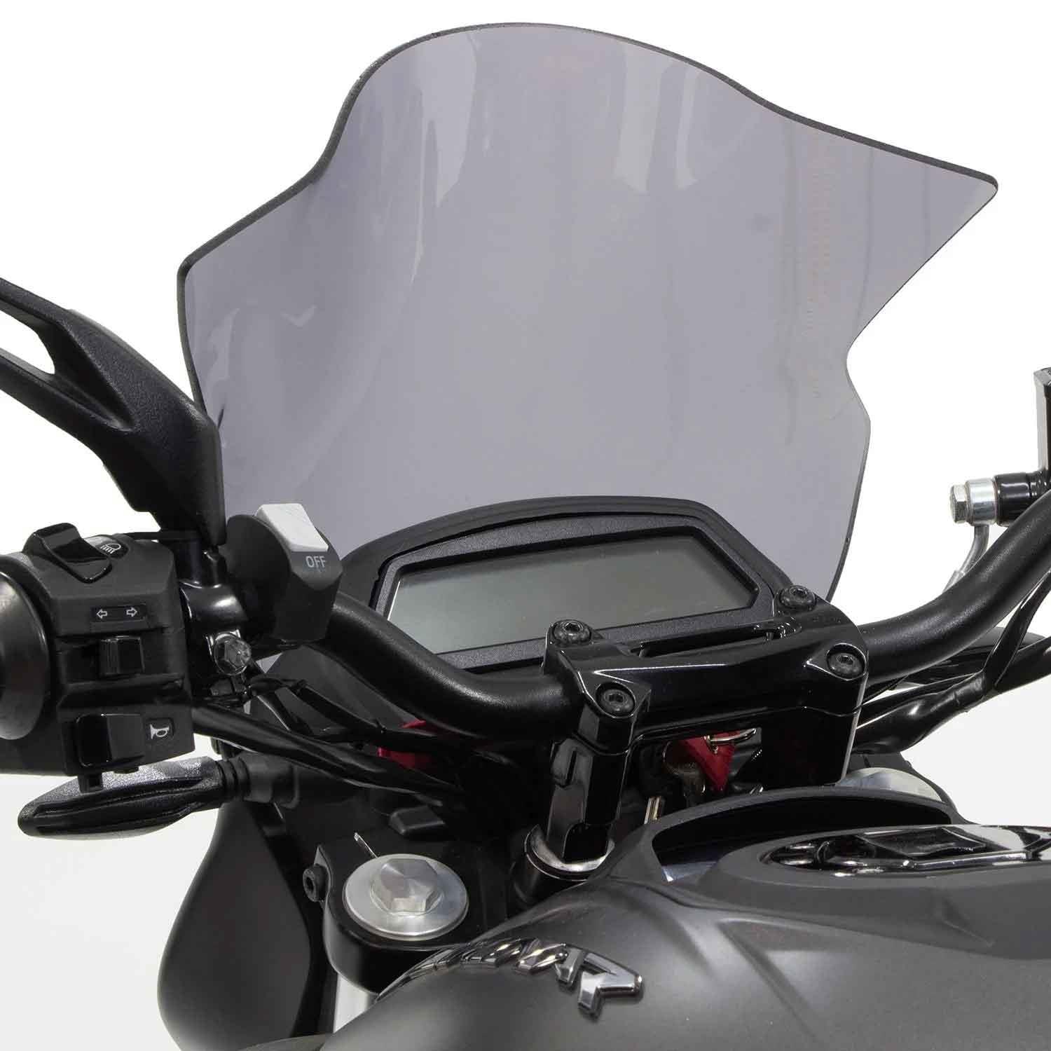 GP Kompozit Bajaj Dominar 250 / 400 2017-2023 Uyumlu Kısa Ön Cam Füme