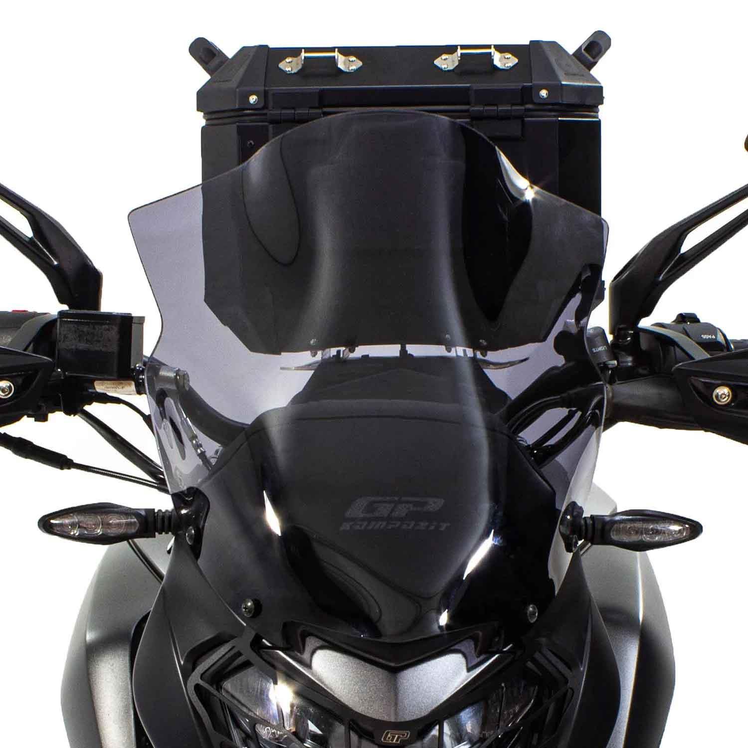 GP Kompozit Bajaj Dominar 250 / 400 2017-2023 Uyumlu Kısa Ön Cam Füme