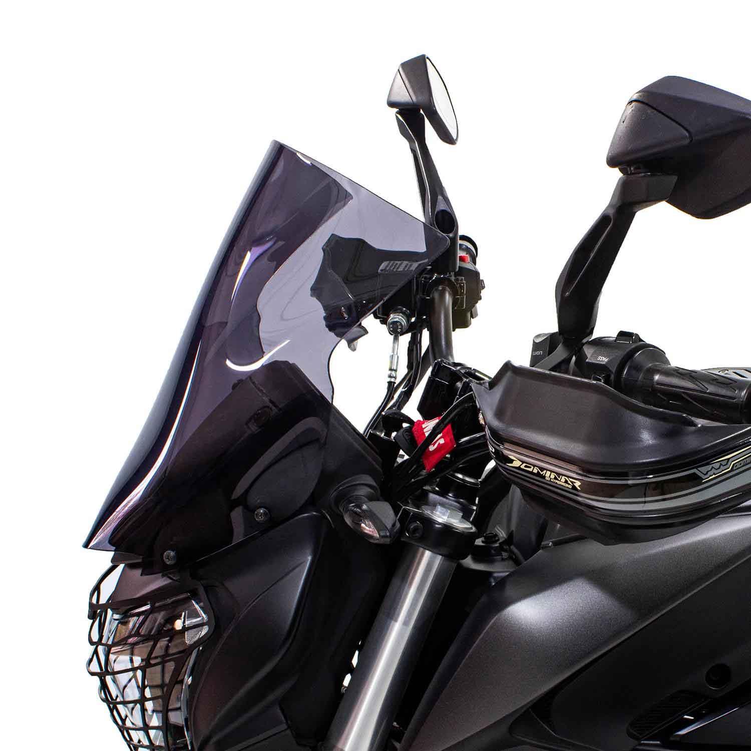 GP Kompozit Bajaj Dominar 250 / 400 2017-2023 Uyumlu Ön Cam Füme