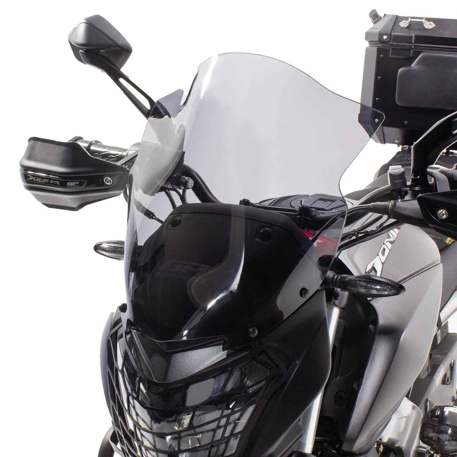 GP Kompozit Bajaj Dominar 250 / 400 2017-2023 Uyumlu Ön Cam Füme