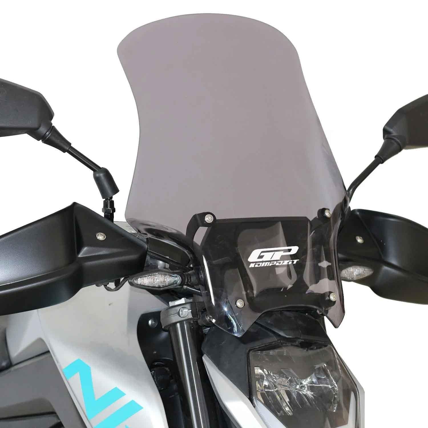 GP Kompozit CF Moto 250 NK 2018-2022 Uyumlu Ön Cam Füme