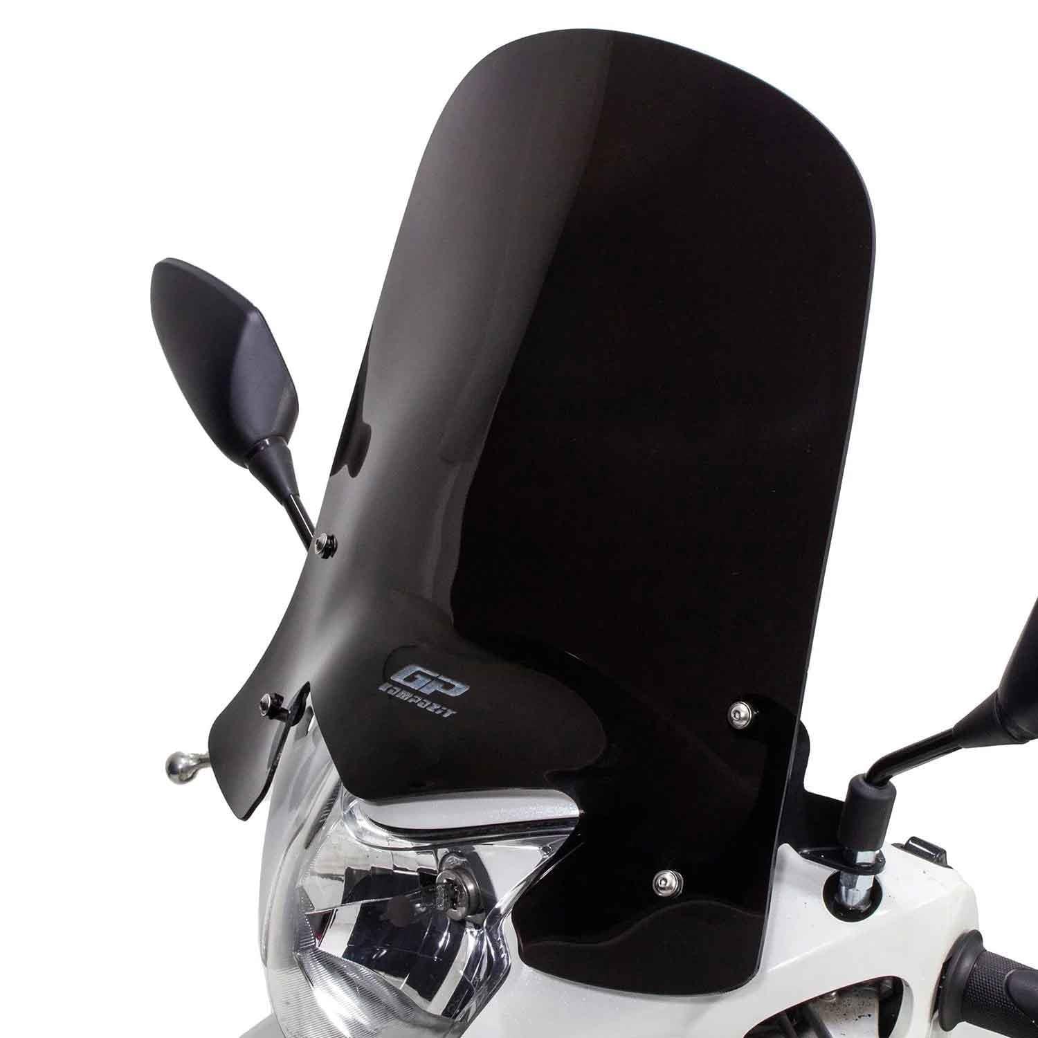 GP Kompozit Honda Dio 2021-2023 Uyumlu Kısa Ön Cam Siyah