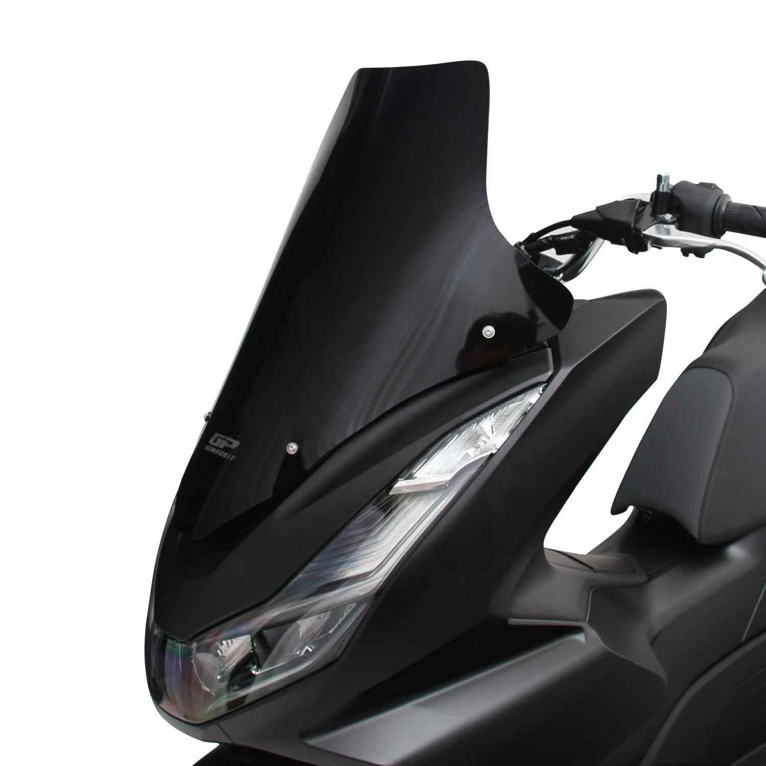GP Kompozit Honda PCX 125 / 150 2021-2023 Uyumlu Spor Ön Cam Füme